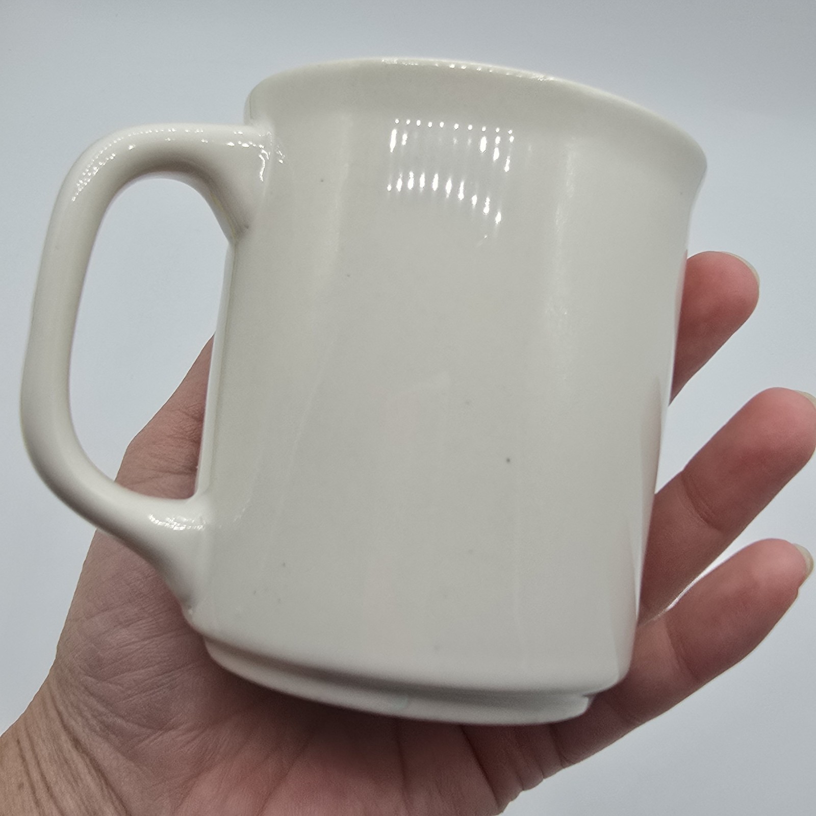 Yellow Daisy Garden Planter Coffee Cup Mug Vtg 1985 H.O.L. Botanical Floral