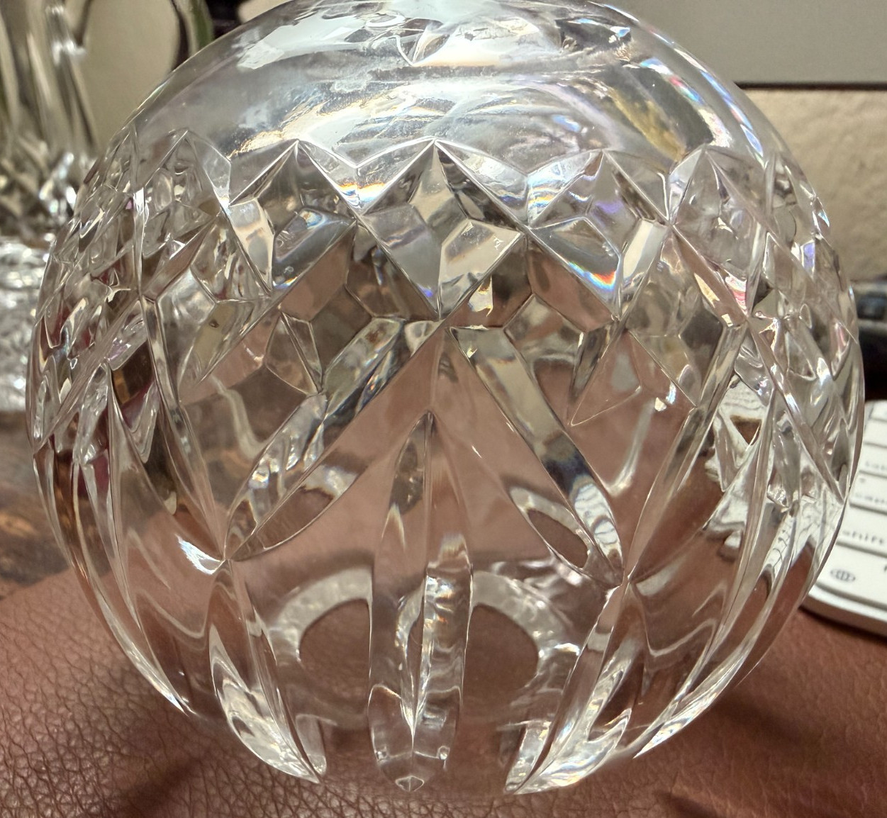 Waterford Lismore Rose Bowl 3.5″ Tall 4″ Wide MINT Condition