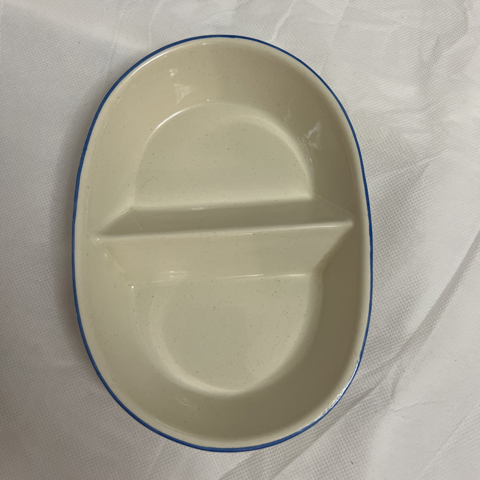 Vintage 80s 90s Divided Geese Split Baking Dish Country Collection CollectorRare