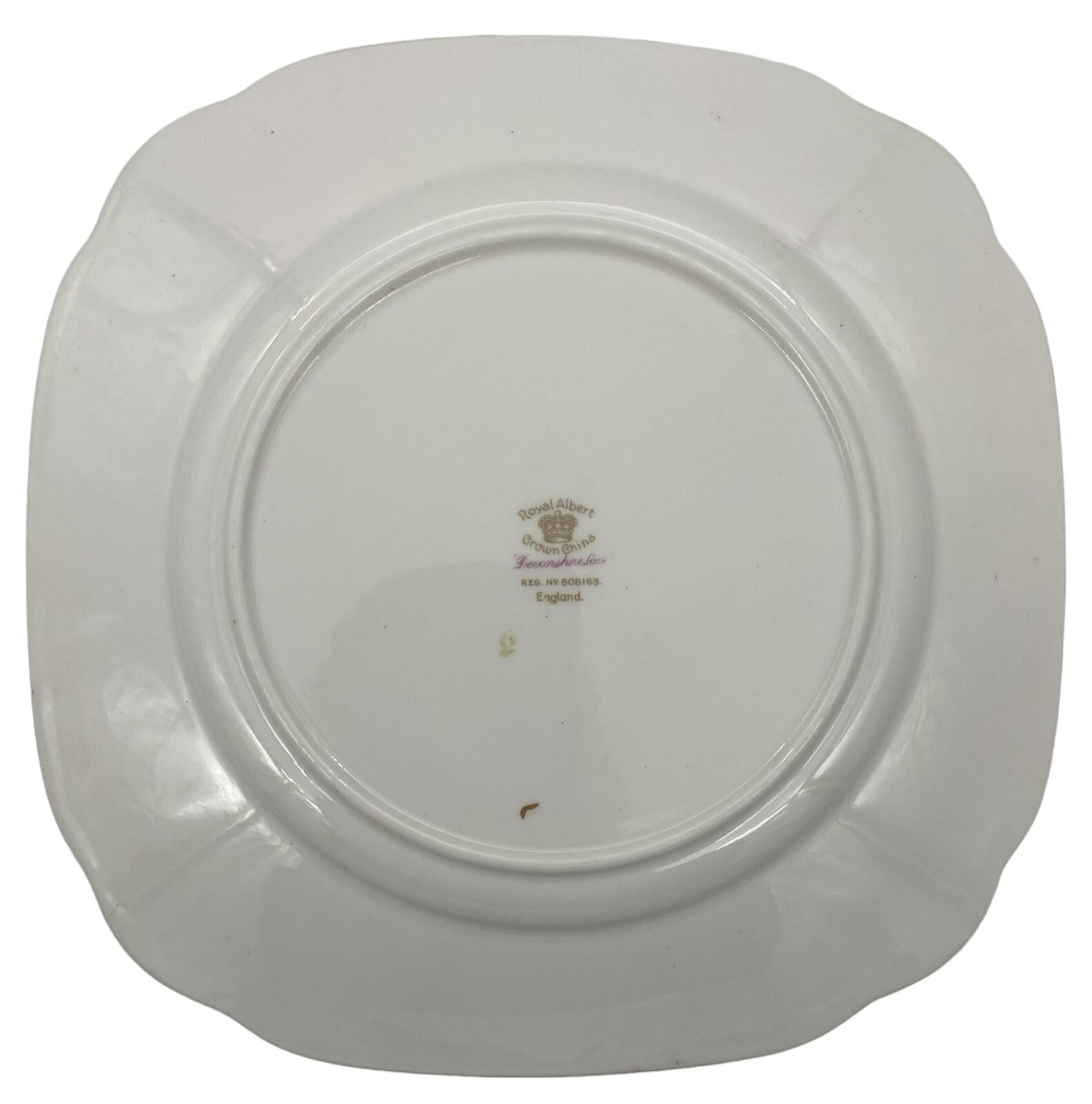 Royal Albert Devonshire Lace Square Salad Plate