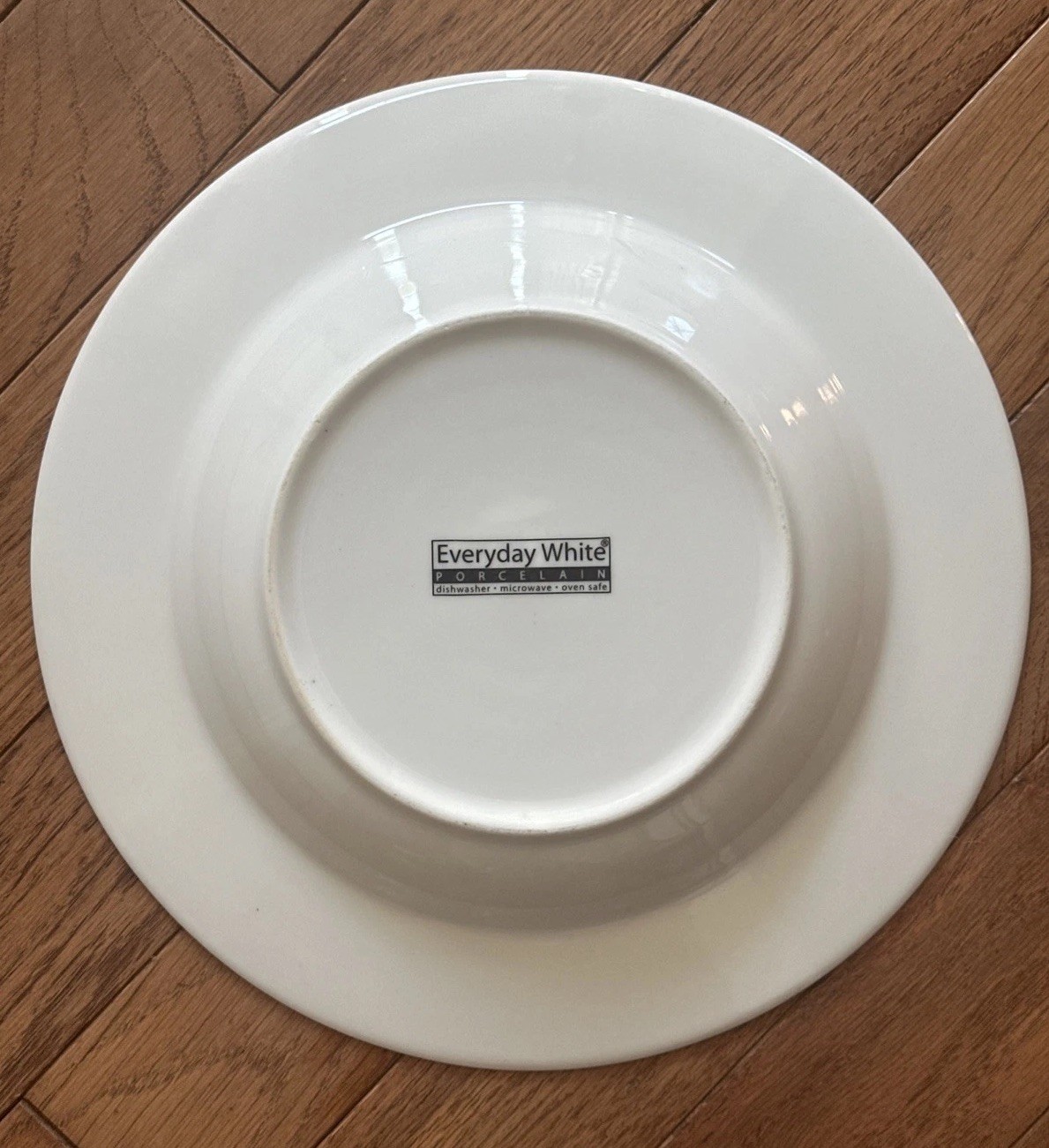 5 Fitz & Floyd Everyday White Porcelain Rim Soup Bowls SET 9” EXCELLENT