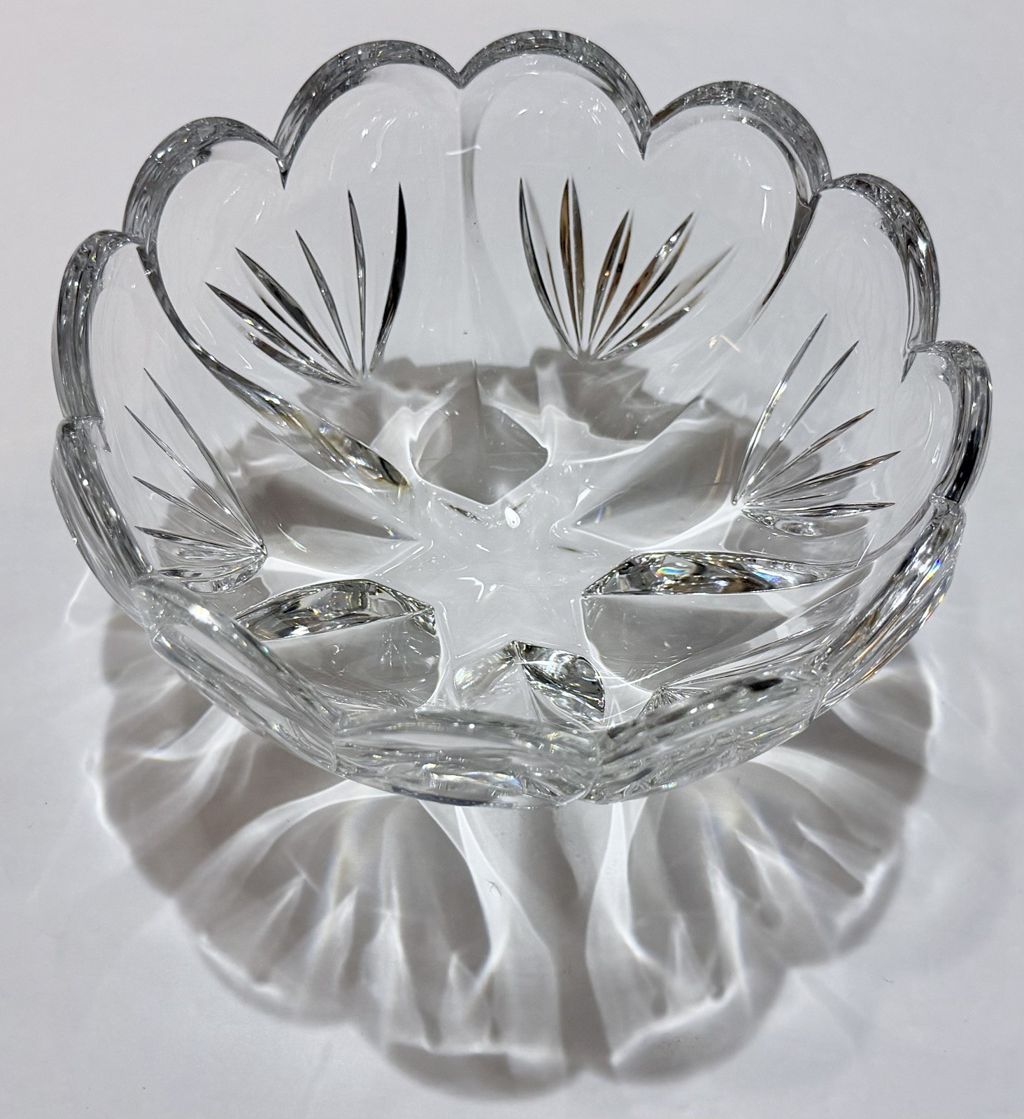 Waterford Marquis Lead Crystal Sweet Memories Keepsake Bowl 8″