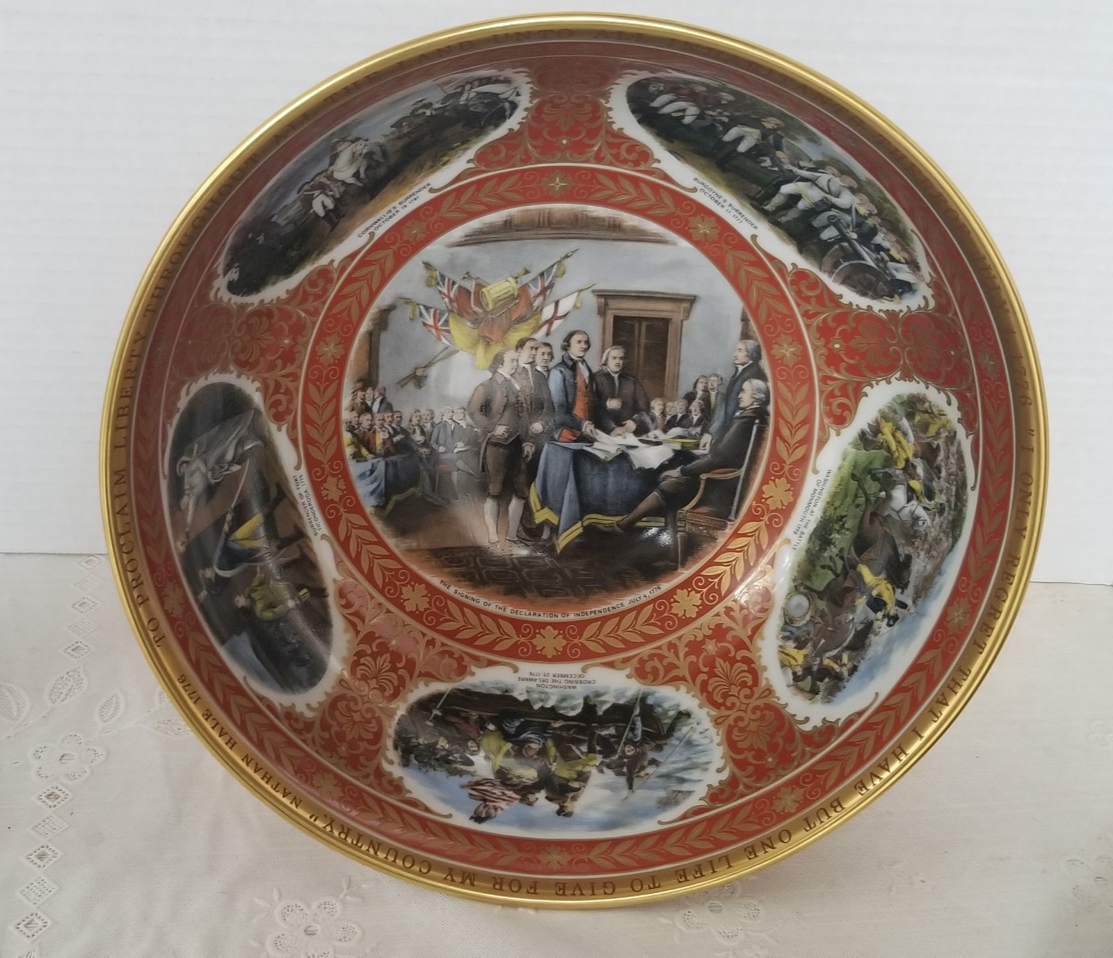 Kaiser Limited Edition Bicentennial Bowl #138 of 5,000 – Excellent Condition