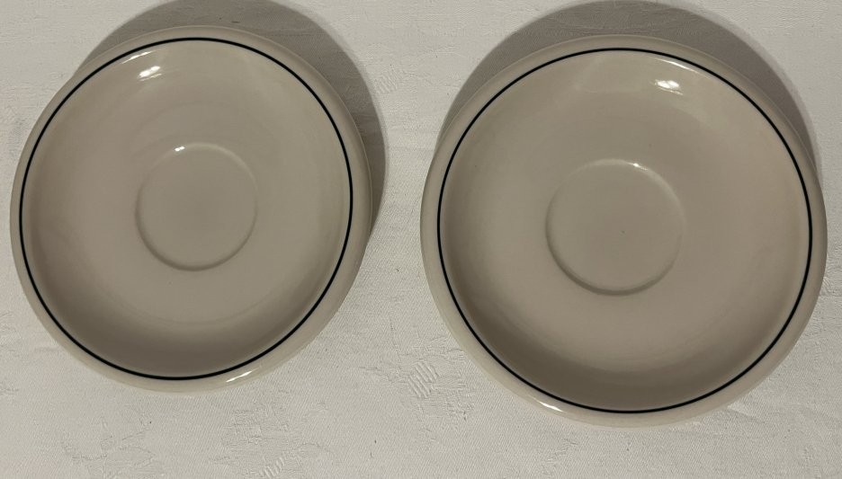 Set of 2 Epoch Wholesome Cup and Saucers, Fruit and Leaves