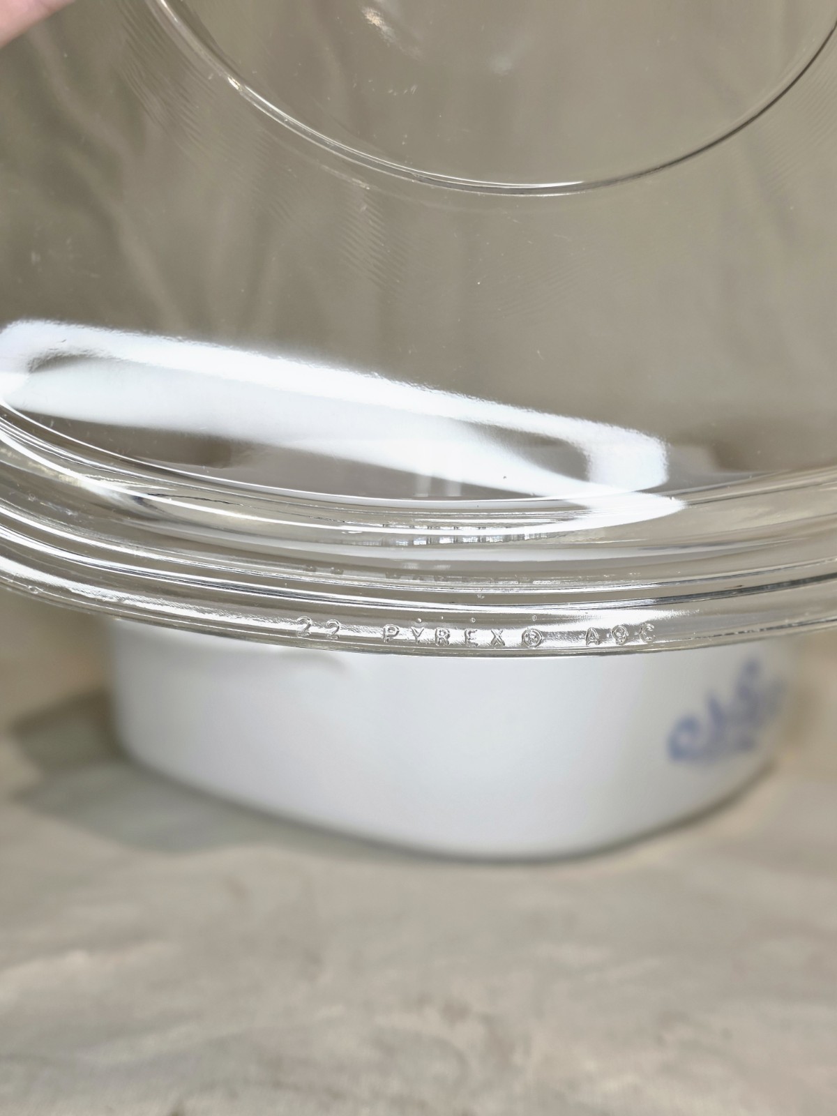Corning Ware Cornflower Blue A-2-B Casserole W/lid
