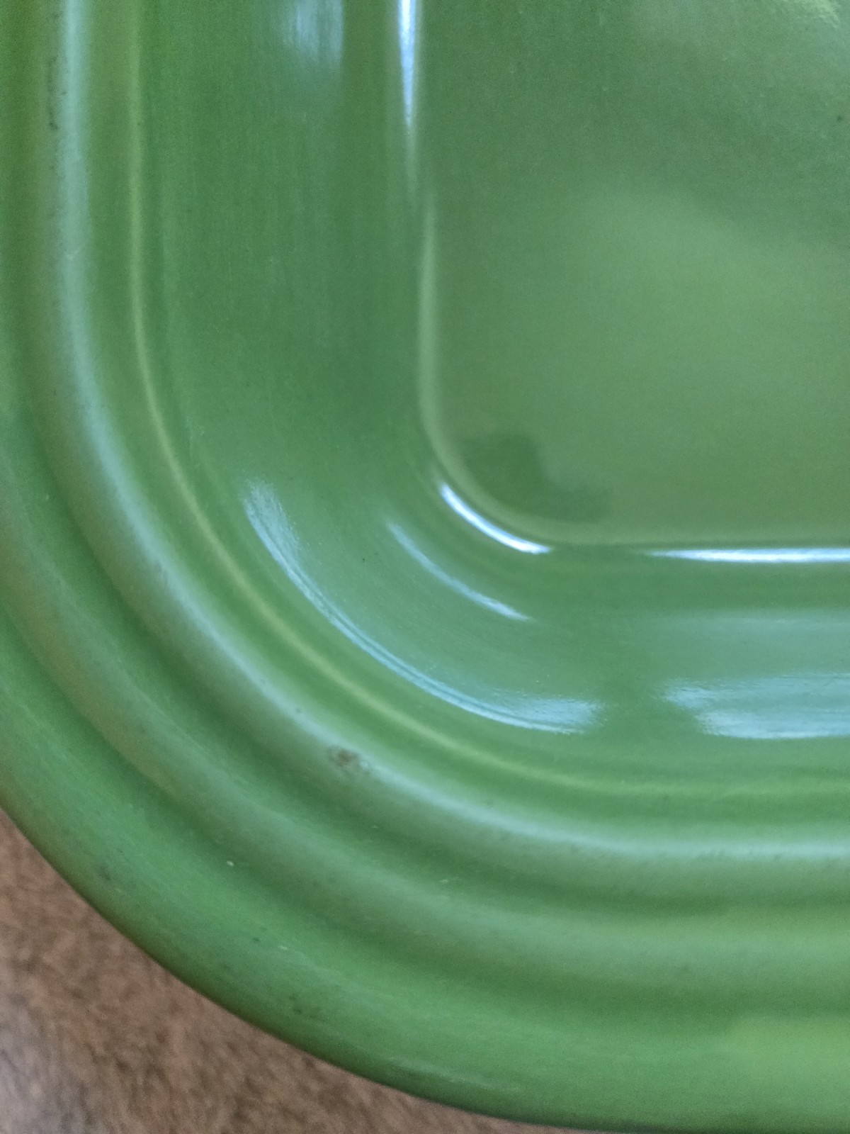 HLC Fiestaware 9in Square Baking Dish Shamrock Green USED