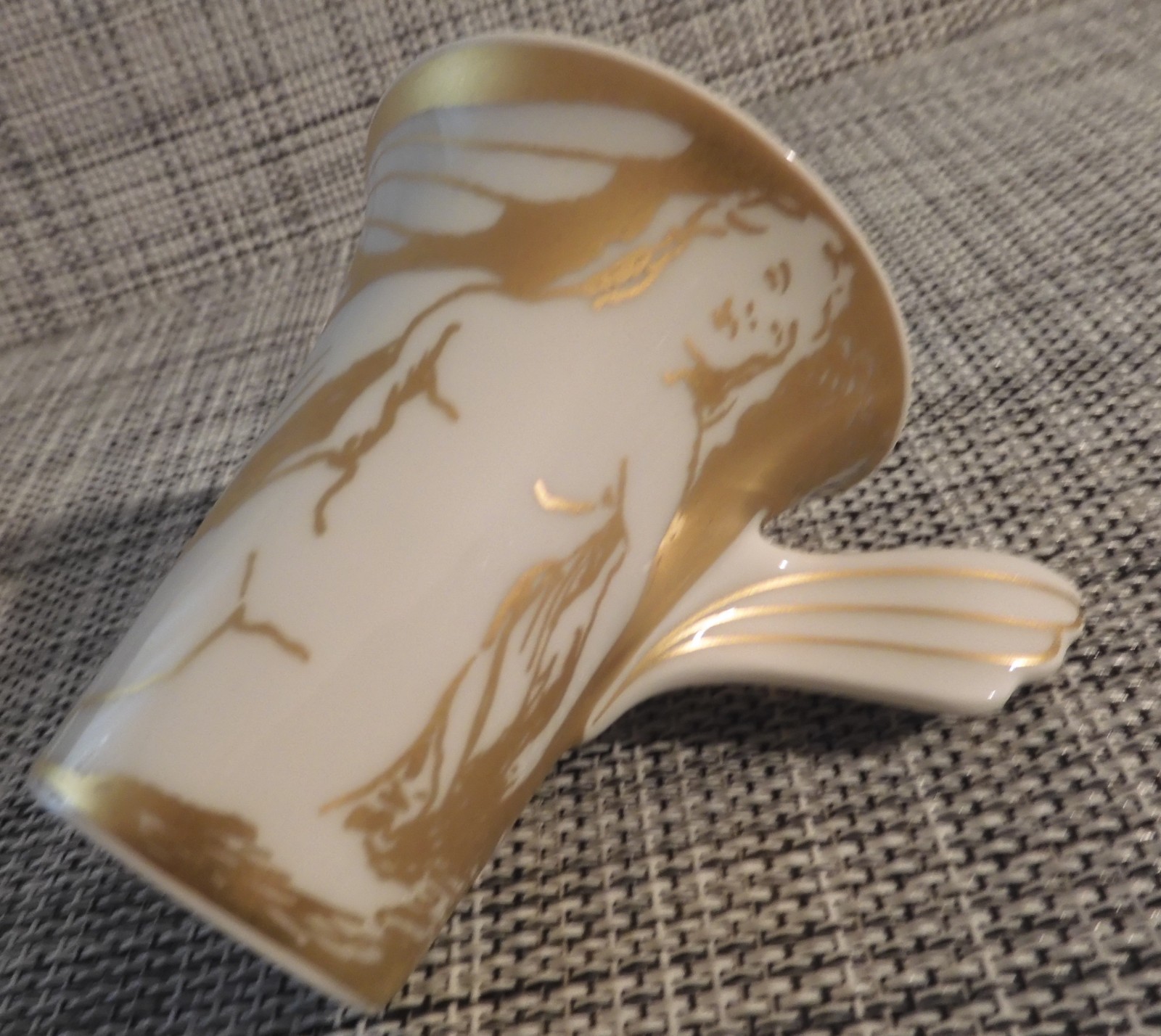 Rosenthal Espresso Cup Saucer Daniel Groen Mythos 1994 Gold Nude Woman RARE