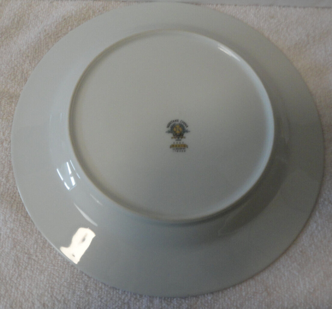 NORITAKE DINNER PLATE Mavis 5543 Pattern Discontinued Fine China 10 3/8 in dia
