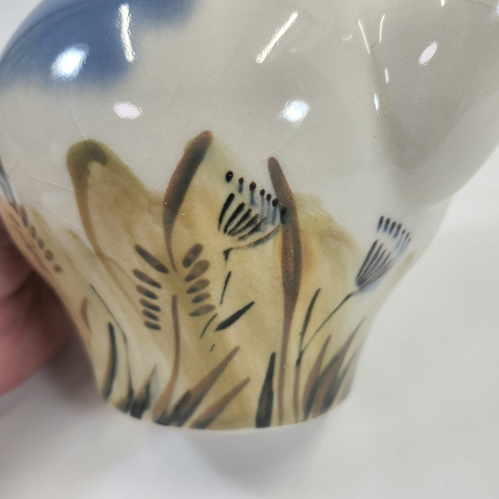Julia Kirillova Teapot Signed 1997 Russian Studio Pottery Figural Art Whimsical