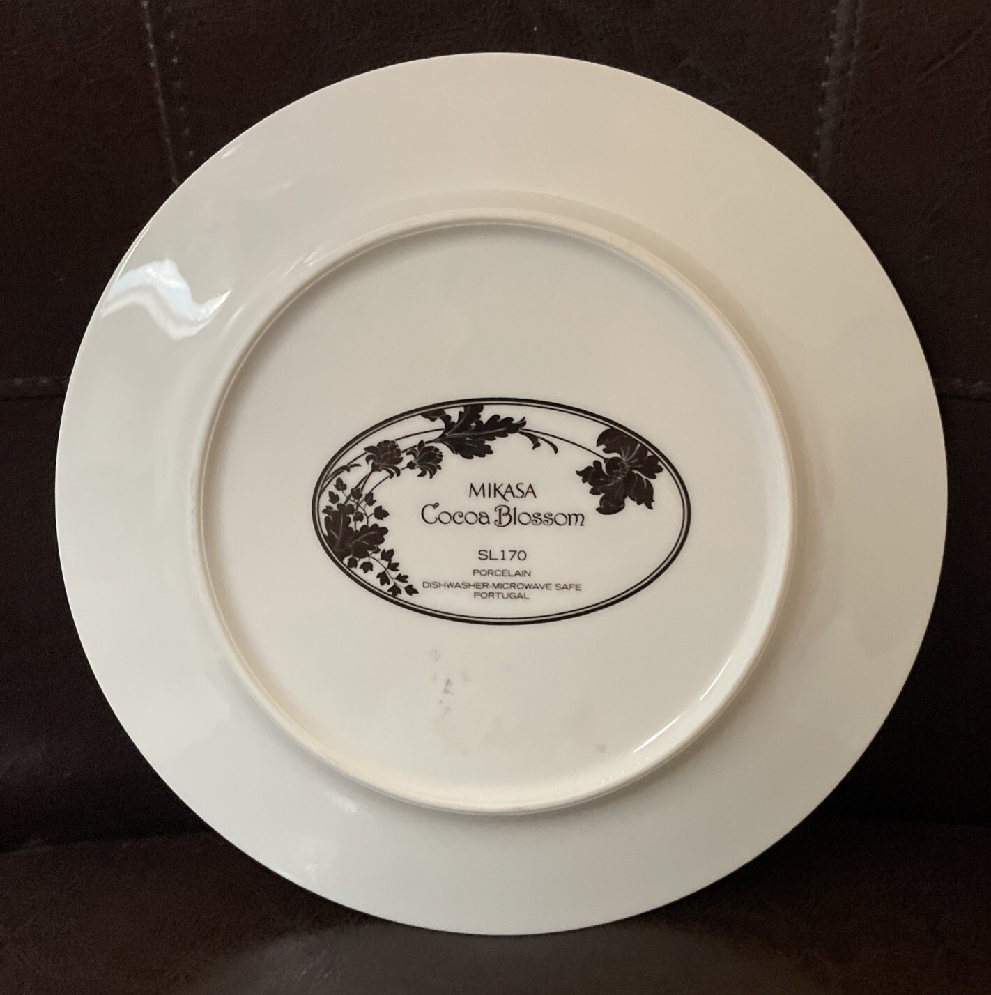 Set of 4 Mikasa Cocoa Blossom SL170 Salad Plate 8” Portugal