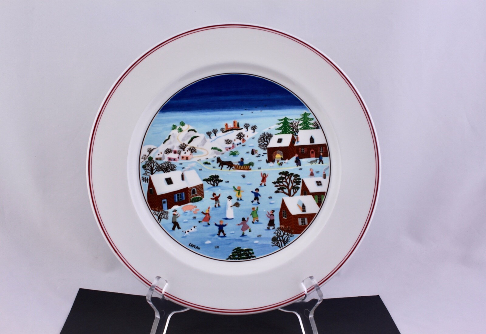 VILLEROY & BOCH NAIF CHRISTMAS DINNER PLATE – NEW