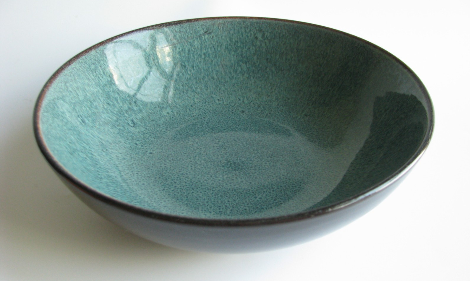 Threshold Belmont Green 7 7/8 Inch Soup/Cereal Bowl EUC