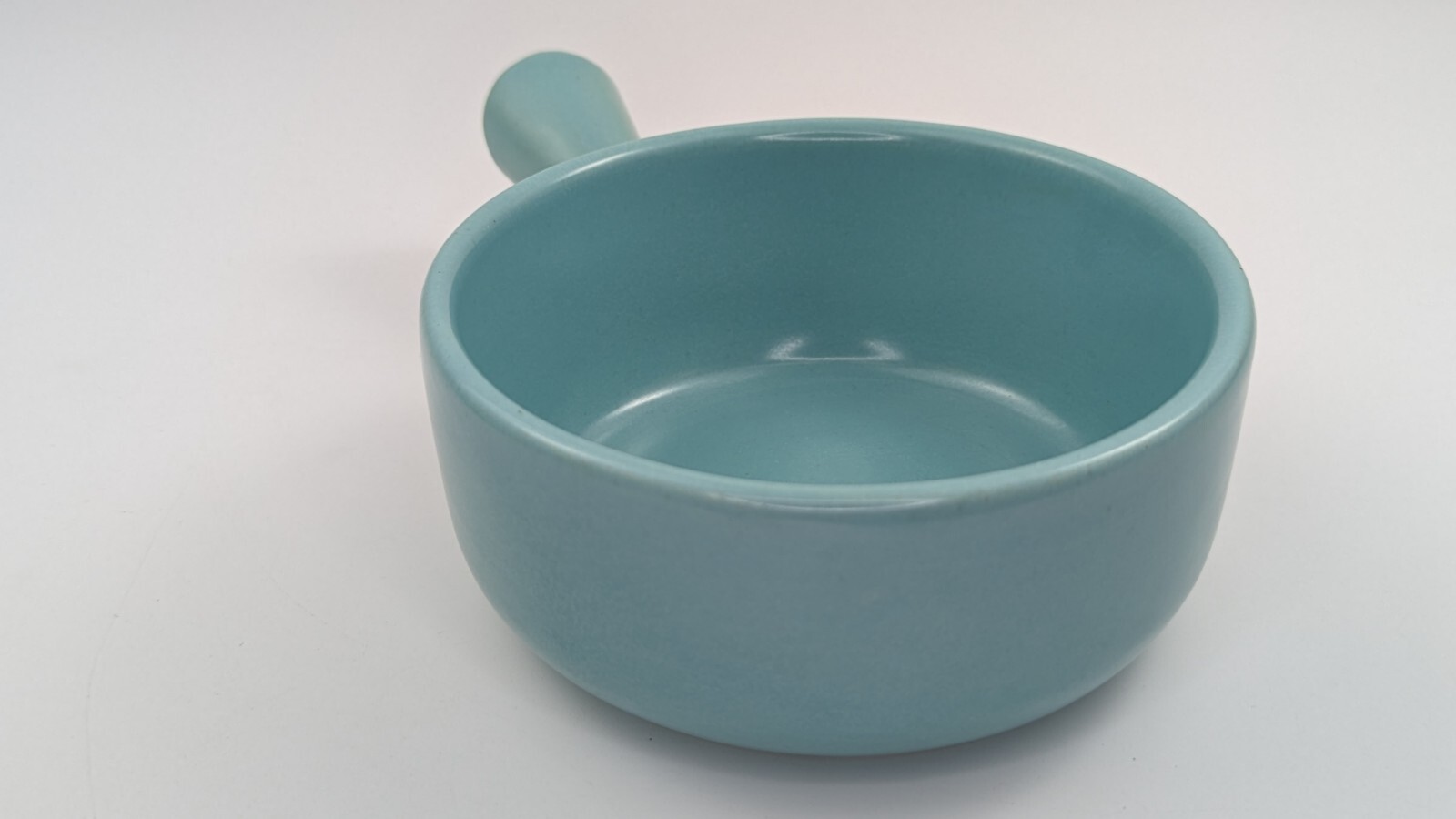 3 Piece Set – Mid Century Modern La Solana Art Pottery Blue Medium Casserole MCM