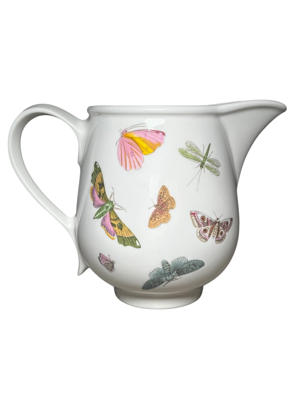 Portmeirion Botanic Garden Butterflies Small Creamer Jug 3 7/8″ 10oz Britain
