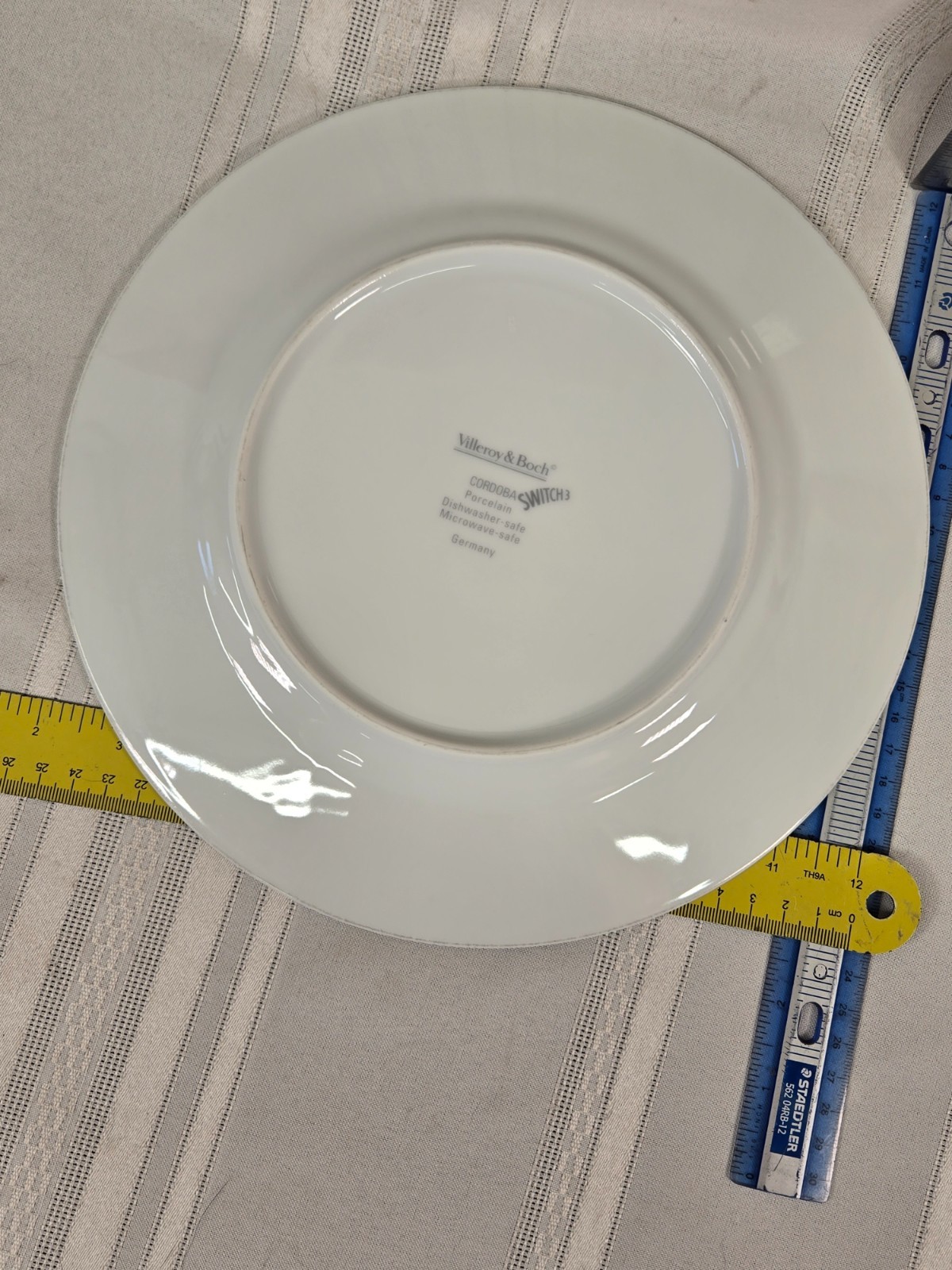 Villeroy & Boch CORDOBA Switch 3 Porcelain Dinner Plate 10 5/8”
