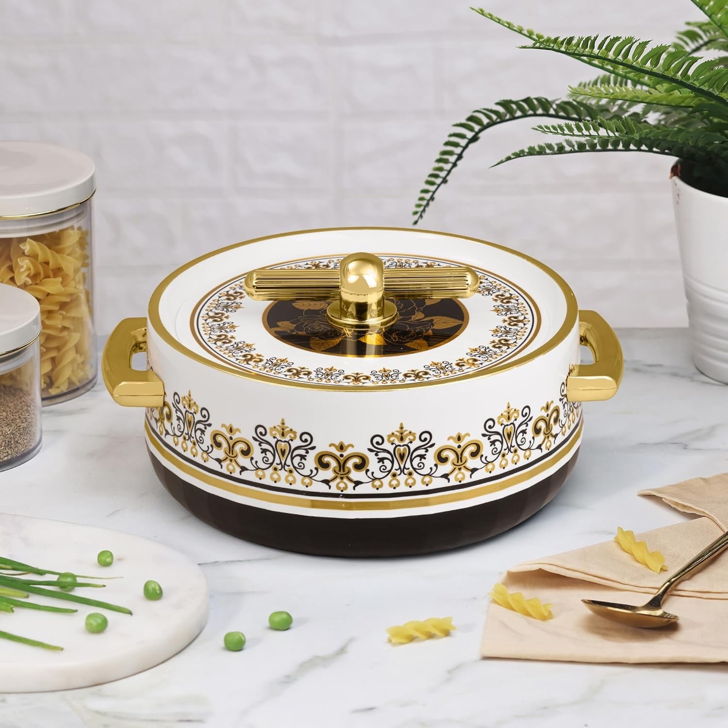 Casserole | Advanced PU Insulation | Royal Elegant Design Hot Pot 1700 ML
