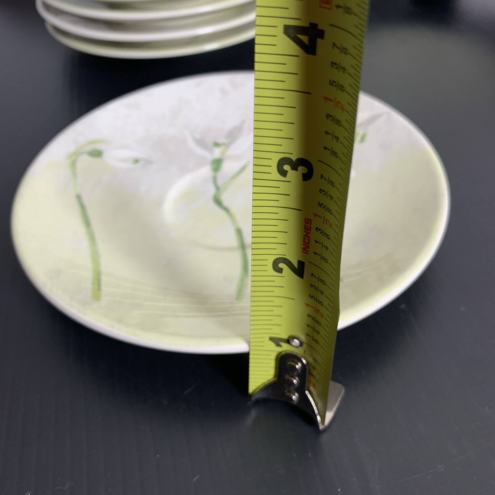 Gien – Alice Espresso Saucers – Set of 8 – France