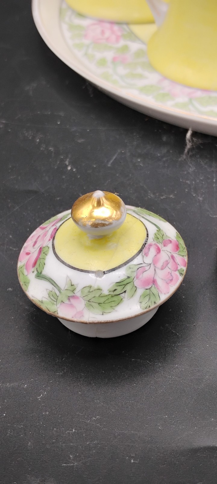 15 Piece Vtg Hand Painted Nippon Chocolate Pot Tea Set With Tray Great Colors