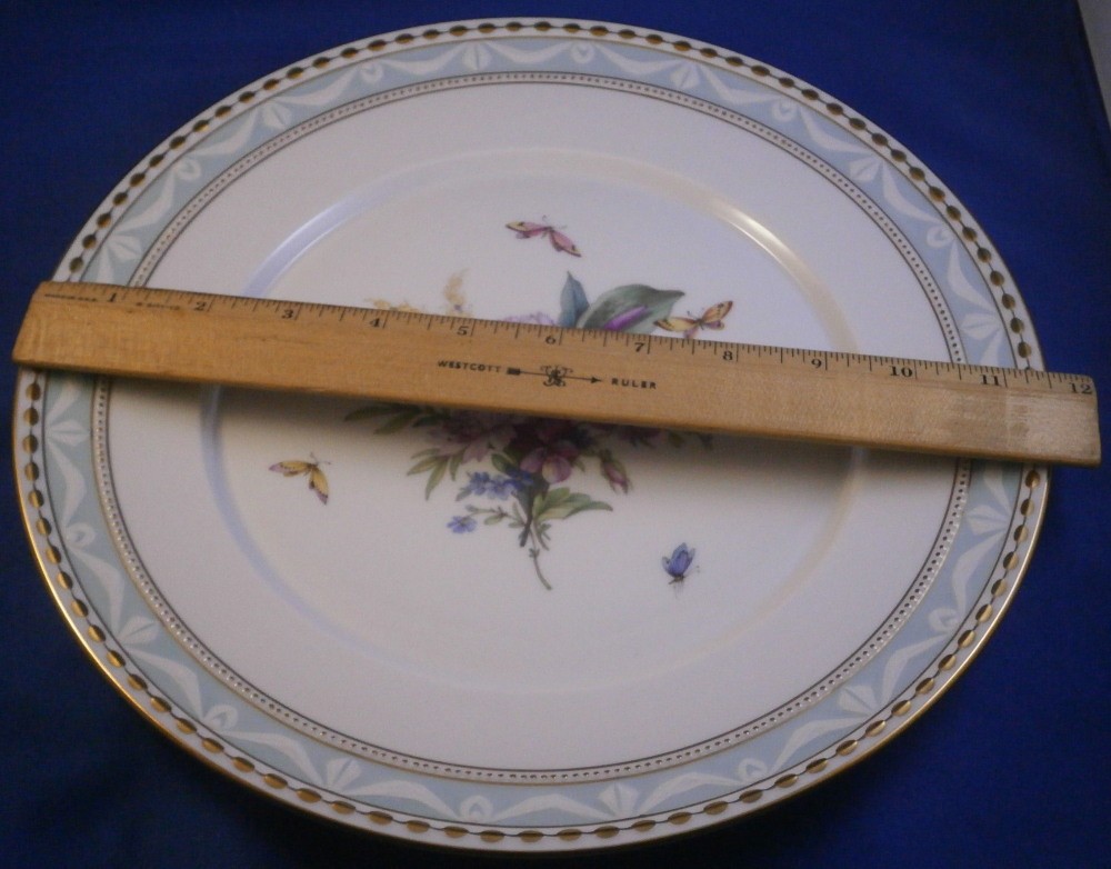 Superb 20thC KPM Berlin Porcelain Kurland 74 Gourmet Plate German Germany