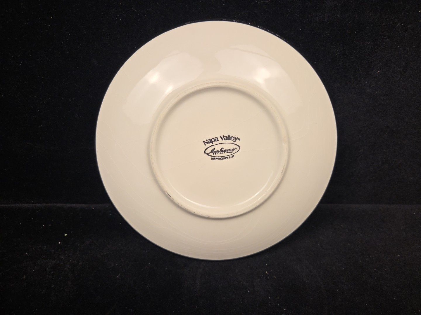 NAPA VALLEY Ambience Collections Set Of Four Luncheon Plates 8 In Diameter