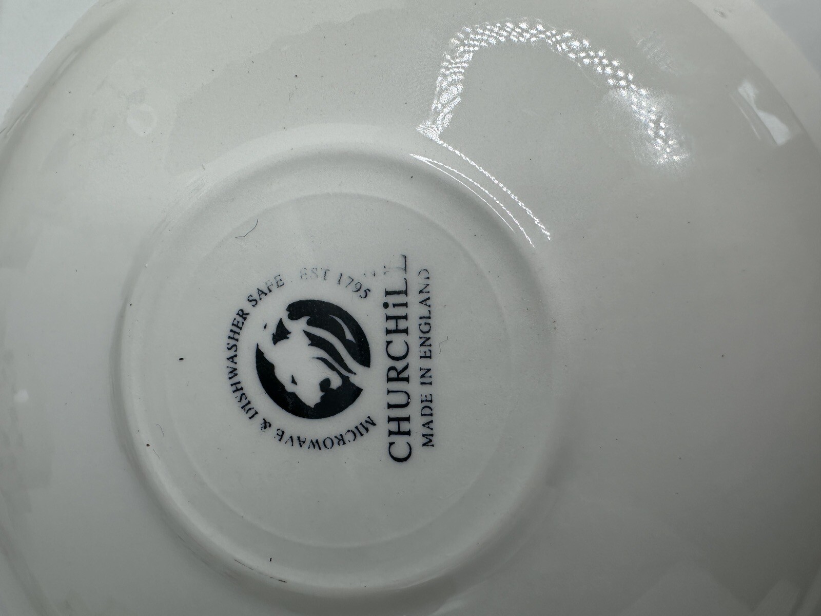 VTG Finlandia (Swirl Rim, England) CHURCHILL, Tea Cup And plate Set Of 16 pcs