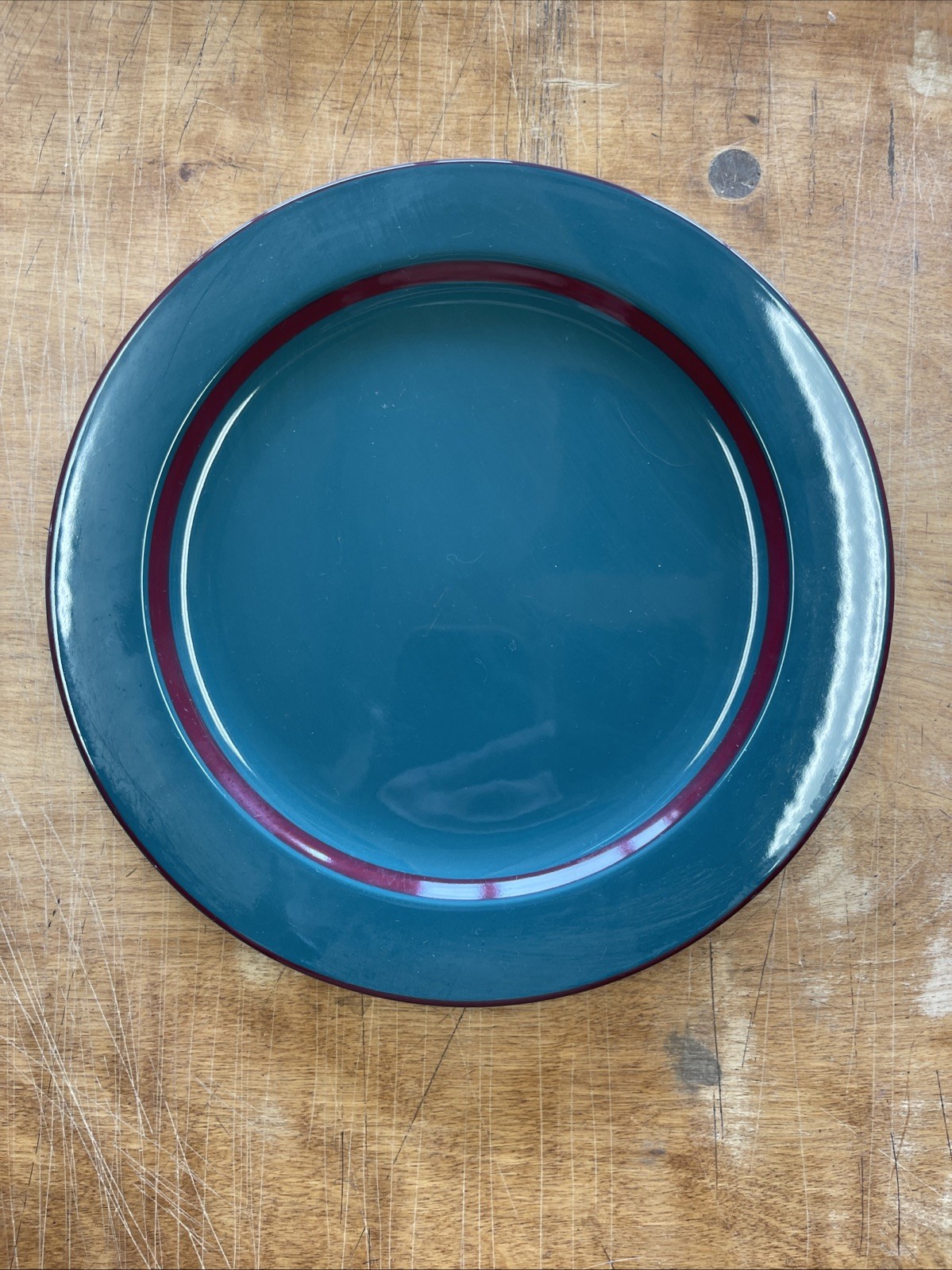 Block Yamaka OPTICS GREEN RUSSET Dinner Plate 10 3/4″ 1 ea 4 available