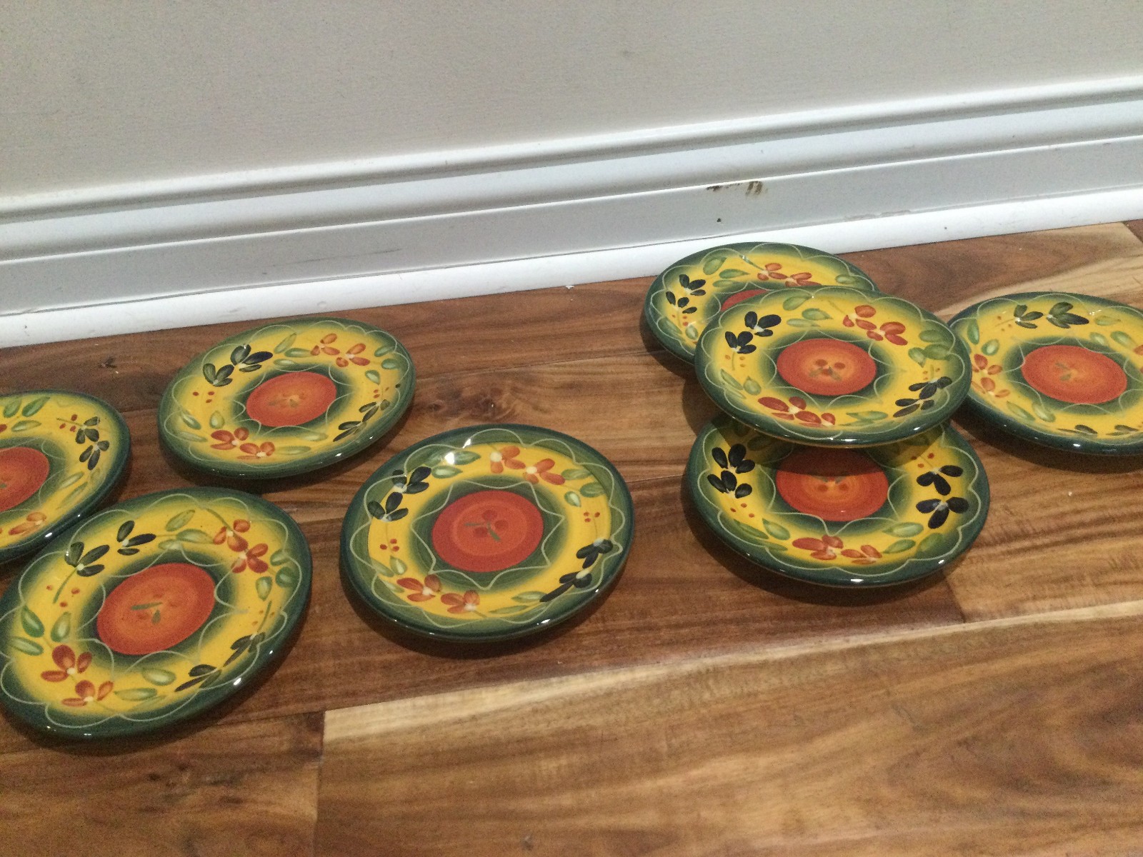 Tabletops Gallery La Province Bread appetizer Plate Set(s) 6” of 4 NEW no tag