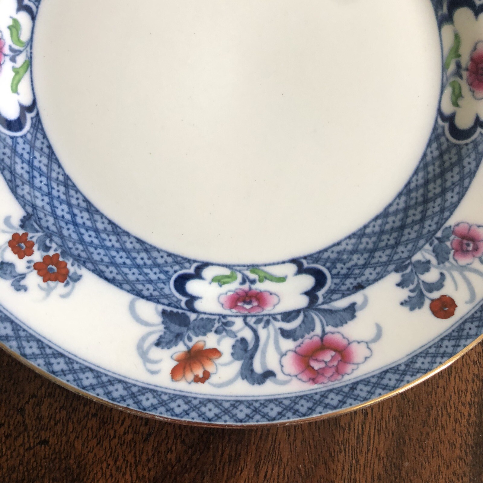 OLD NANKIN WHIELDON WARE & CO. ENGLAND 8.75″ DESSERT/COLLECTOR PLATE 