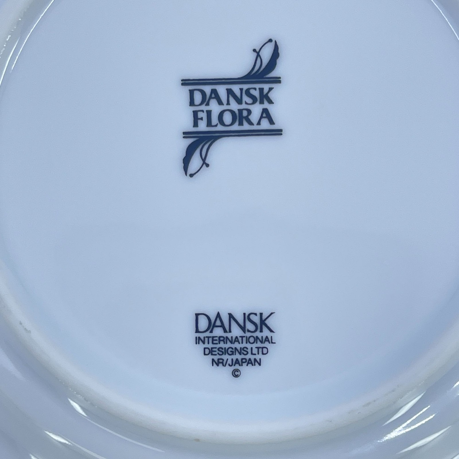 vintage dansk flora juniper bread plates set of 2 made in japan