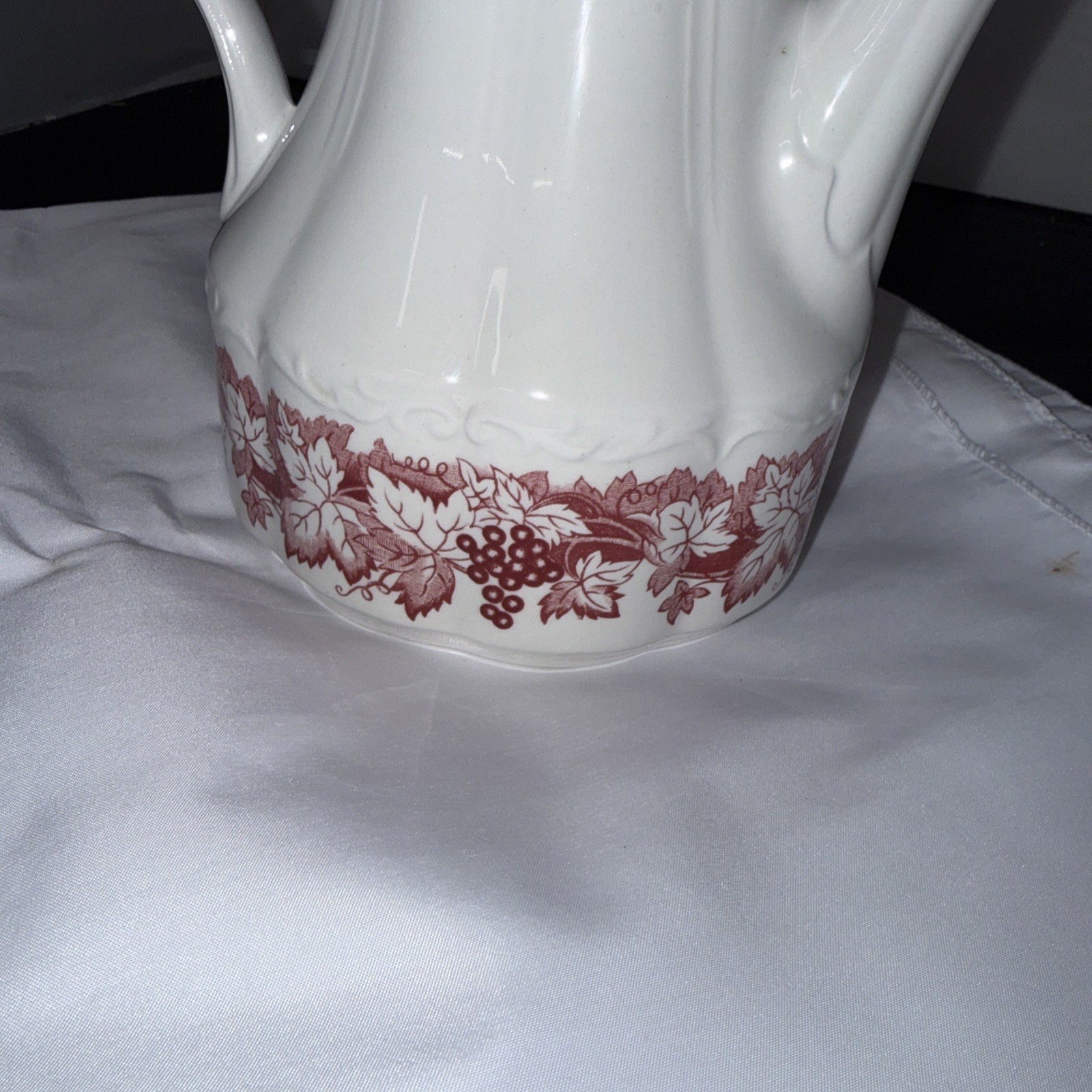 colonial english iron ironstone j&g meakin teapot