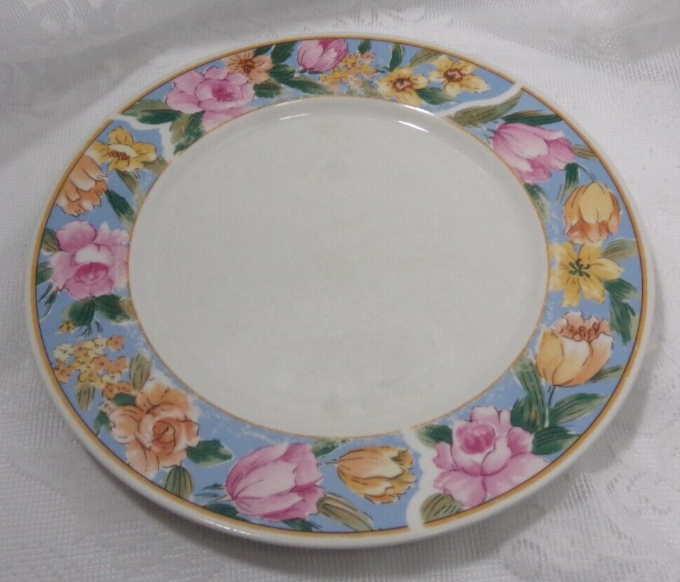 Vintage 1994 Farberware China ROSE GARDEN DINNER PLATE