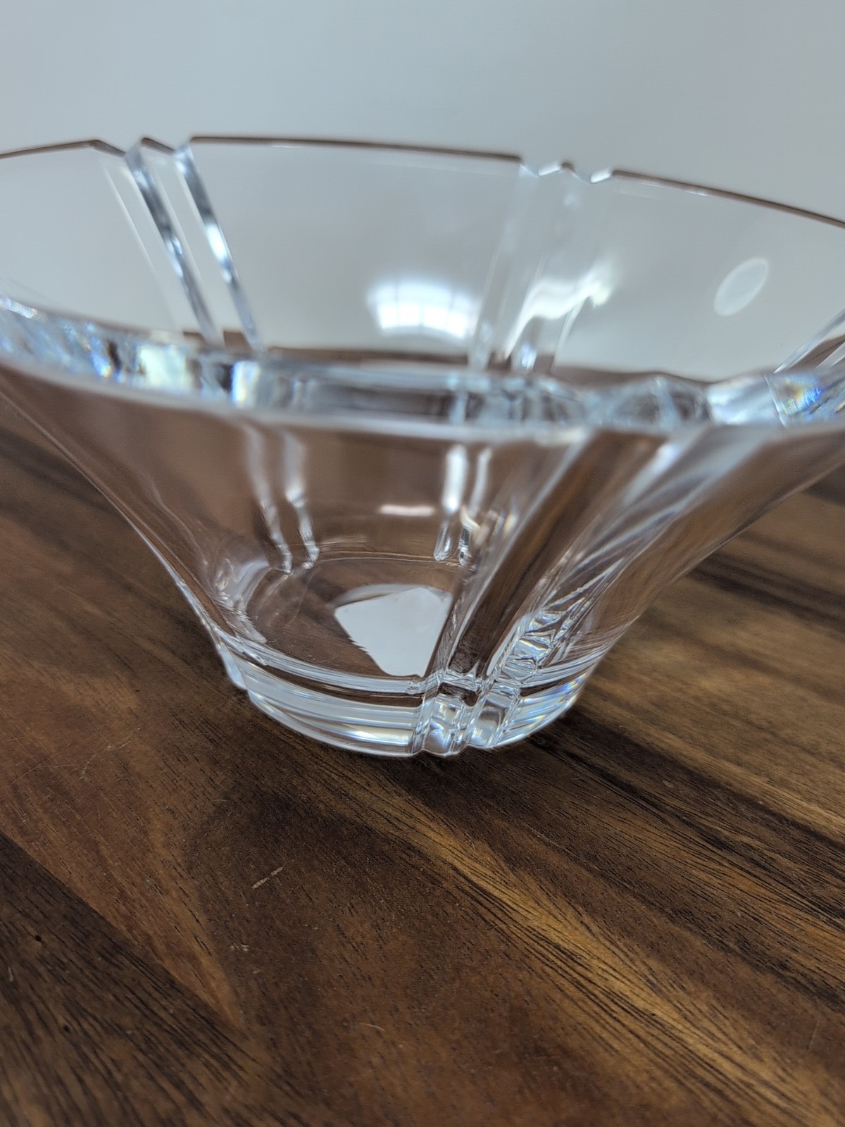Bleikristall 24% Lead Crystal Des Nadine Serving Bowl bowl 8 In