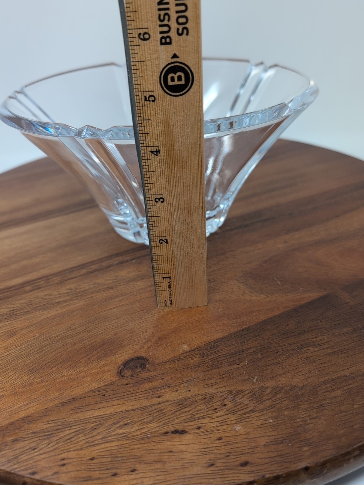 Bleikristall 24% Lead Crystal Des Nadine Serving Bowl bowl 8 In