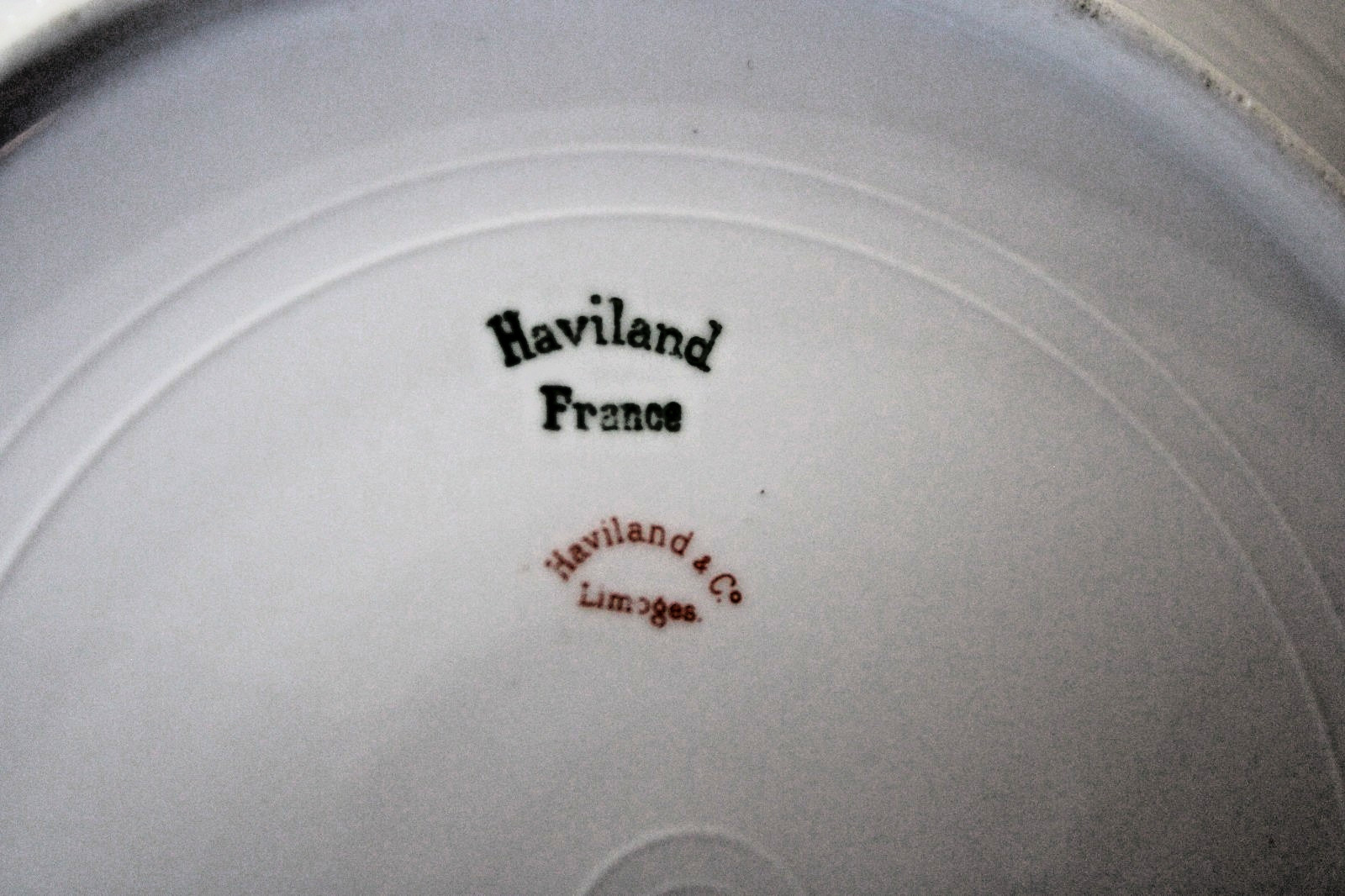 (3)Haviland Limoges Schleiger 9.5″ Dinner Plate Pink Rose Scallop Gold Edge Chip