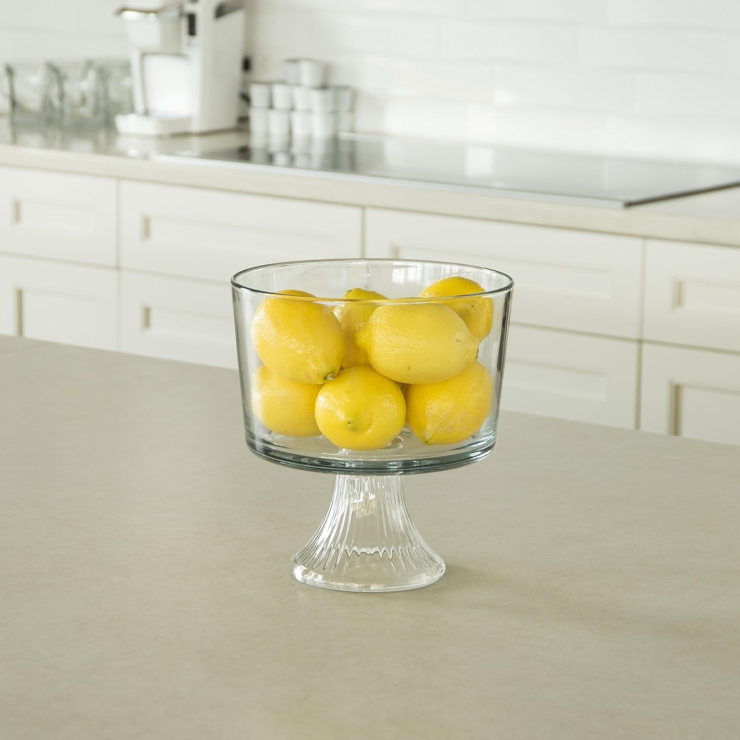 Monaco Glass Trifle Bowl, 104 oz