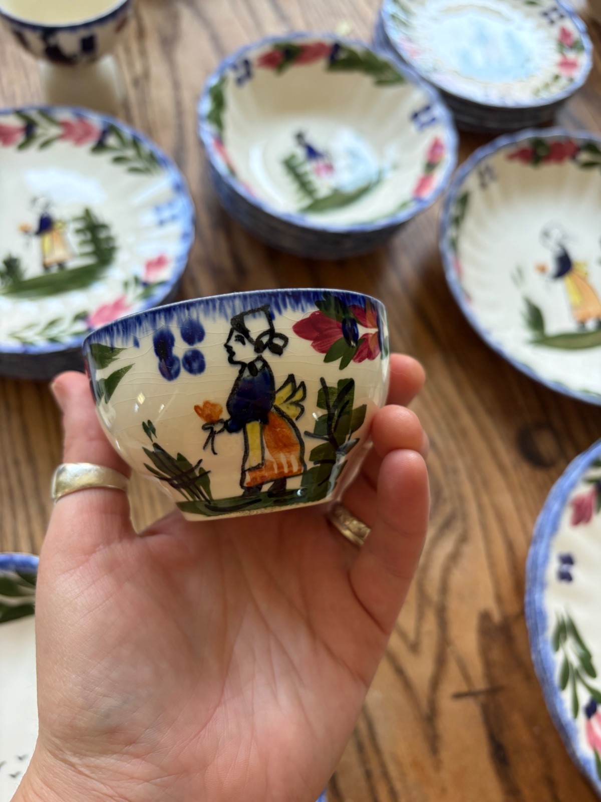 Rare-to-Find Blue Ridge Pottery Set