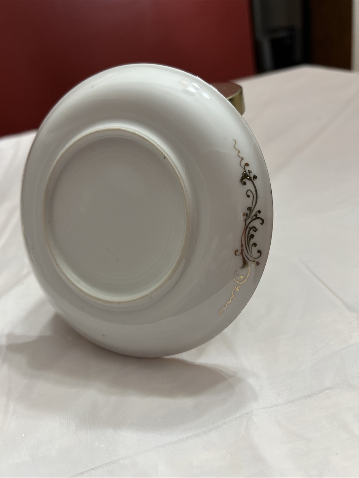 Nippon Hand Painted Creamer And Saucer