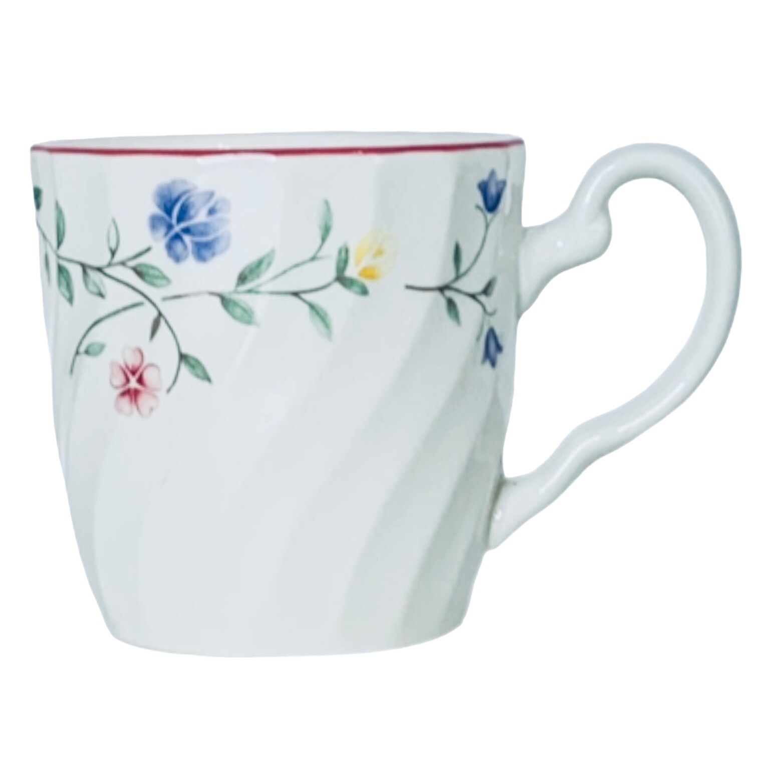 Johnson Brothers SUMMER CHINTZ Earthenware Pink Floral Mug England NEW