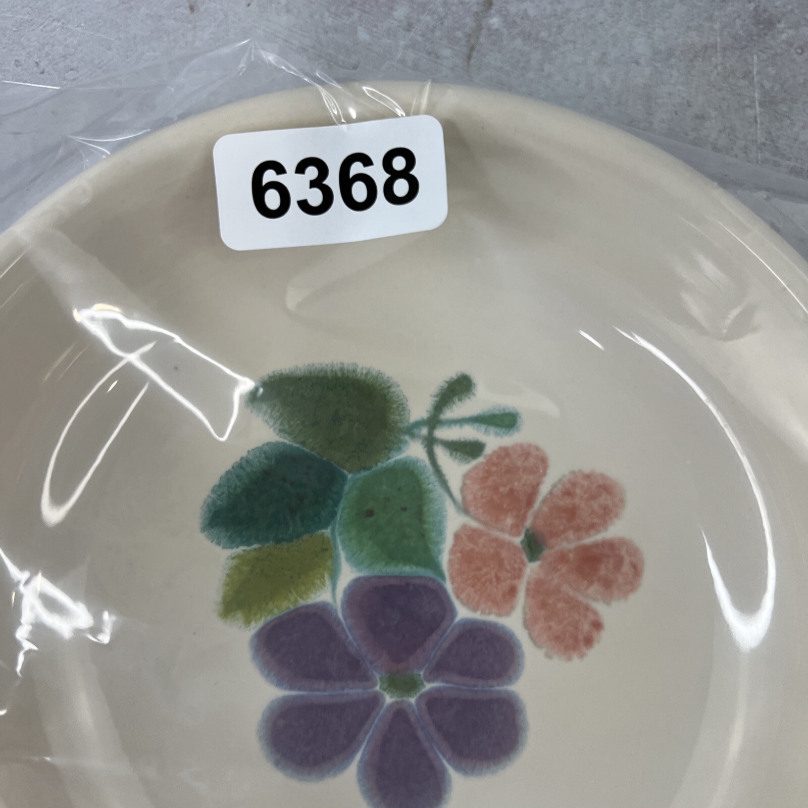 RARE VINTAGE Franciscan Earthenware Floral Cereal Bowl 7”