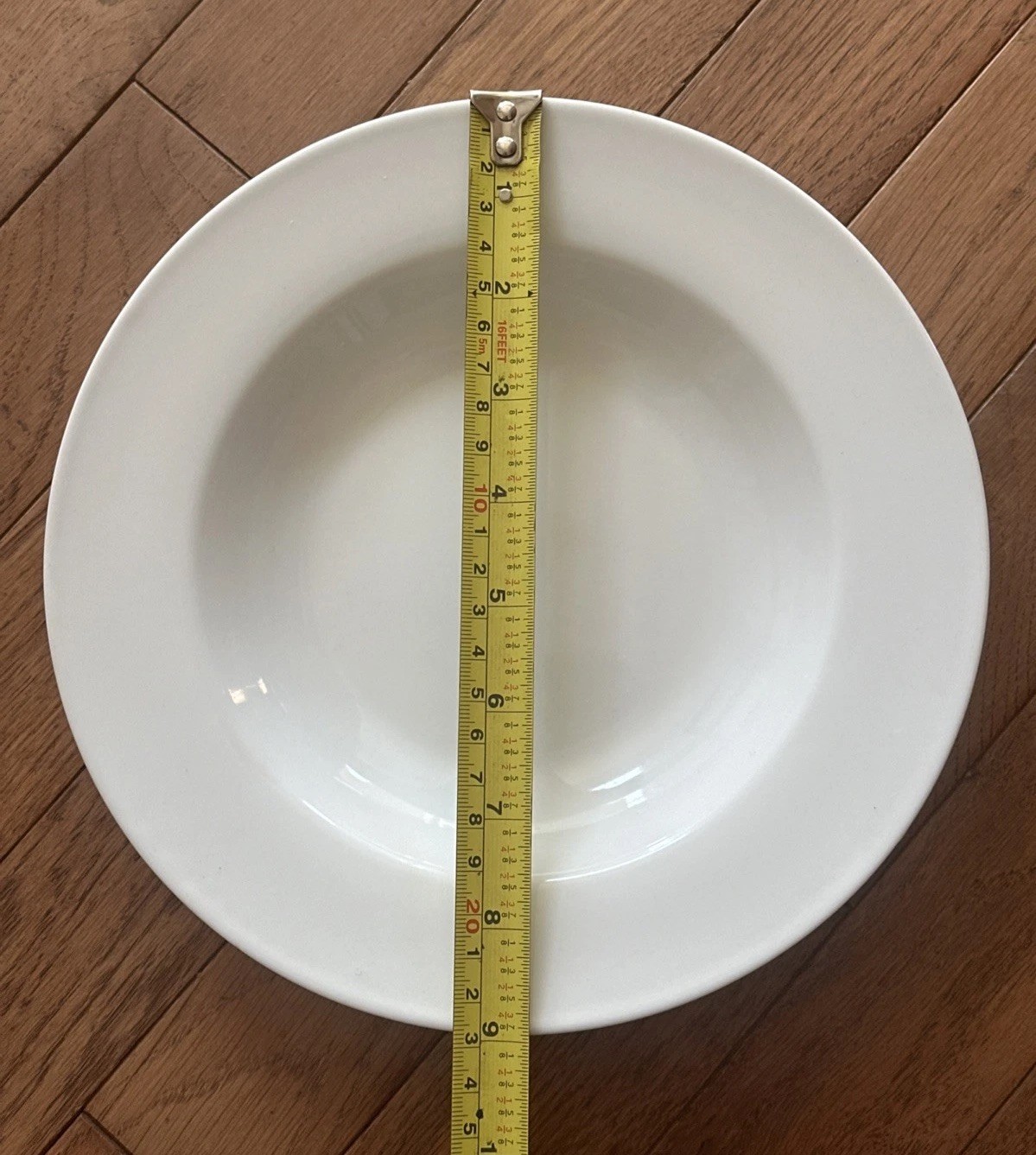 5 Fitz & Floyd Everyday White Porcelain Rim Soup Bowls SET 9” EXCELLENT