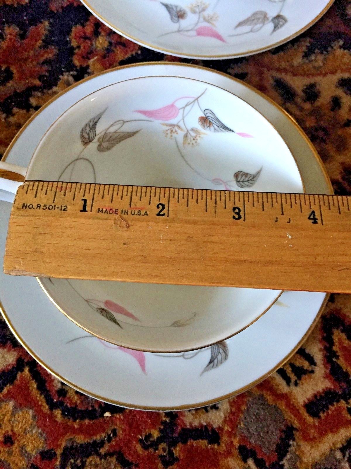 Nice! Arden by Noritake China 5603 – 2 Cups and Saucer With Creamer