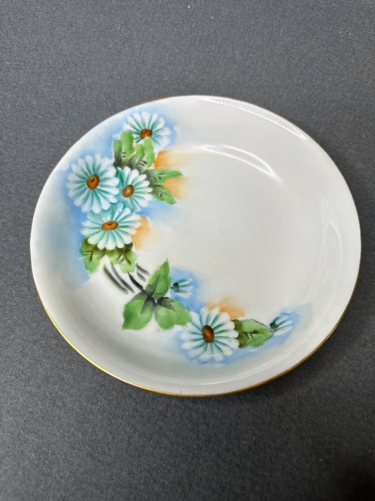 Vintage Set of (11) Hand Painted Thomas S Bavaria 7.5″ Bread Plates