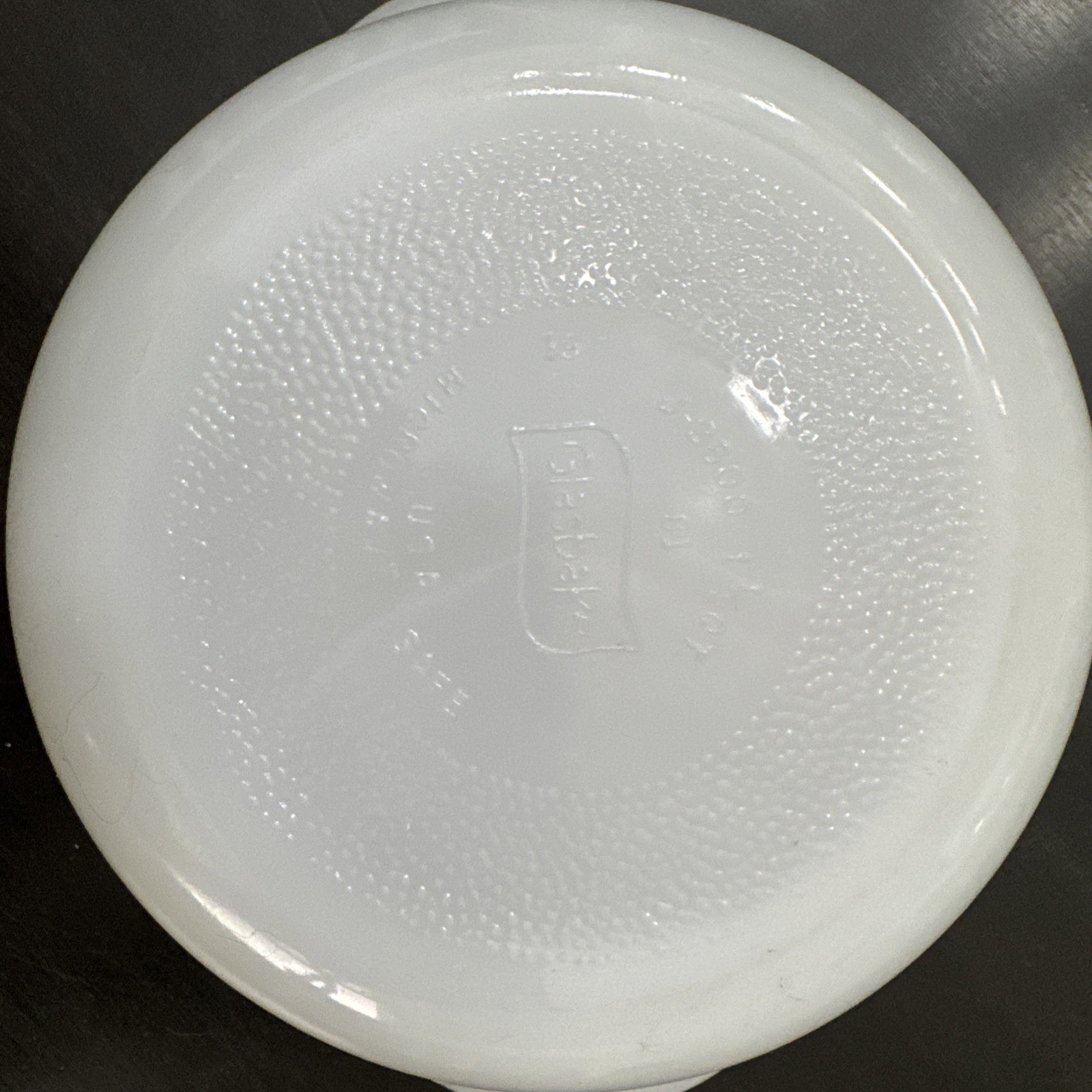 Vintage Glassbake Casserole Dish 1 1/2 Quart J2600 Green Daisy