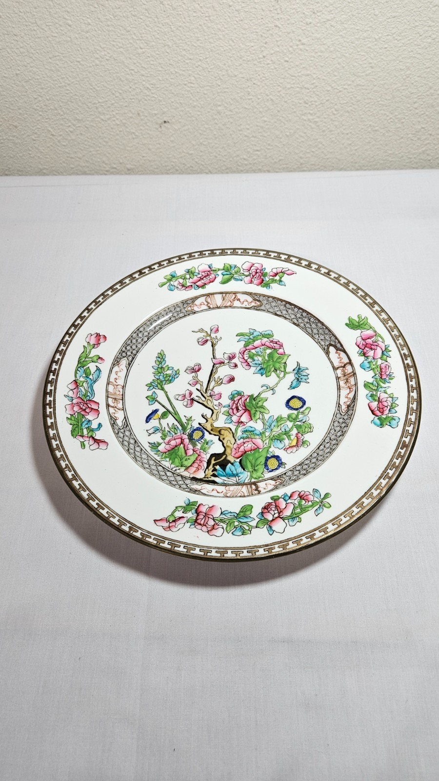 Antique Coalport “Indian Tree” 10.25 inch dinner plate