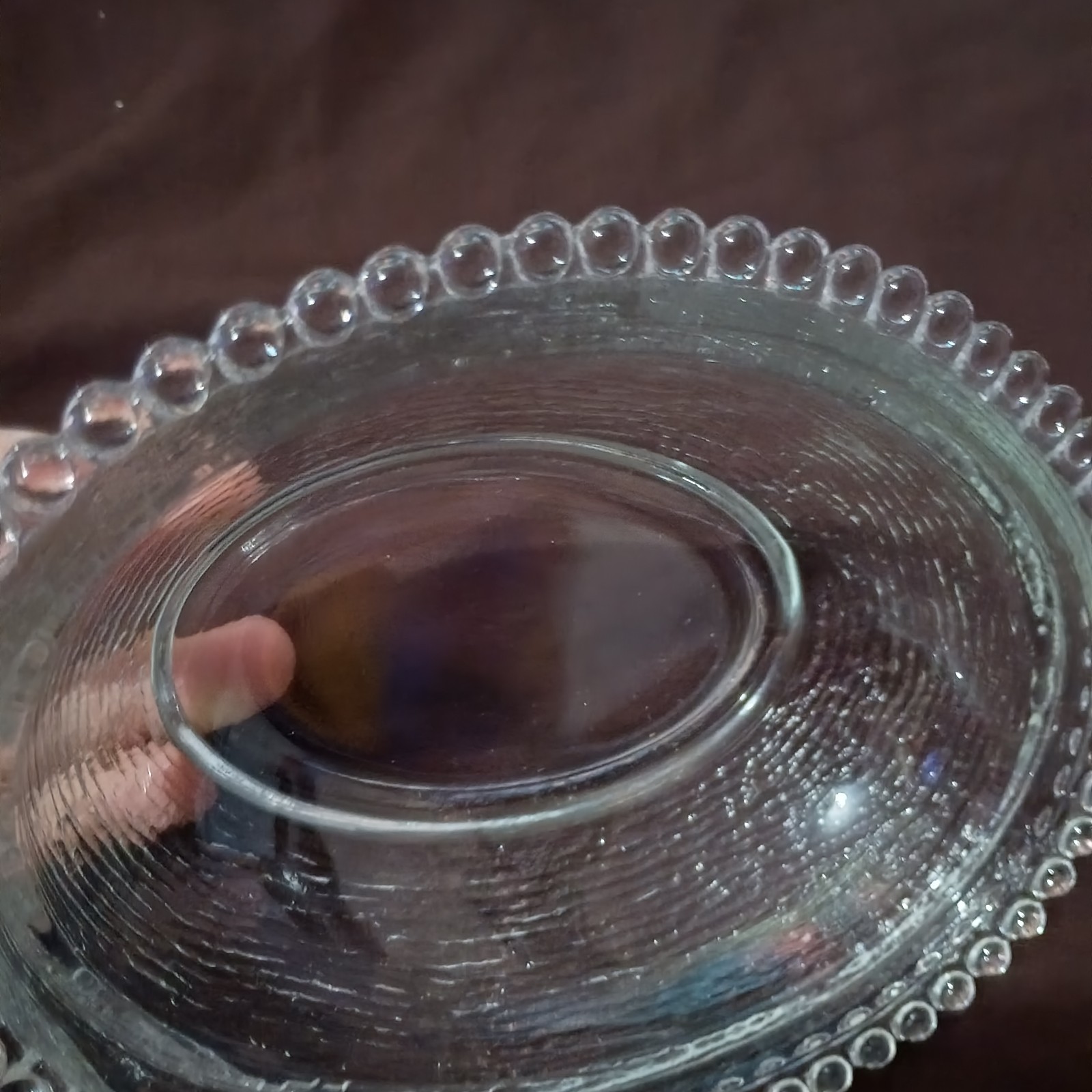 Vintage Indiana Glass Hen On A Nest Candy Dish Clear in Excellent Condition