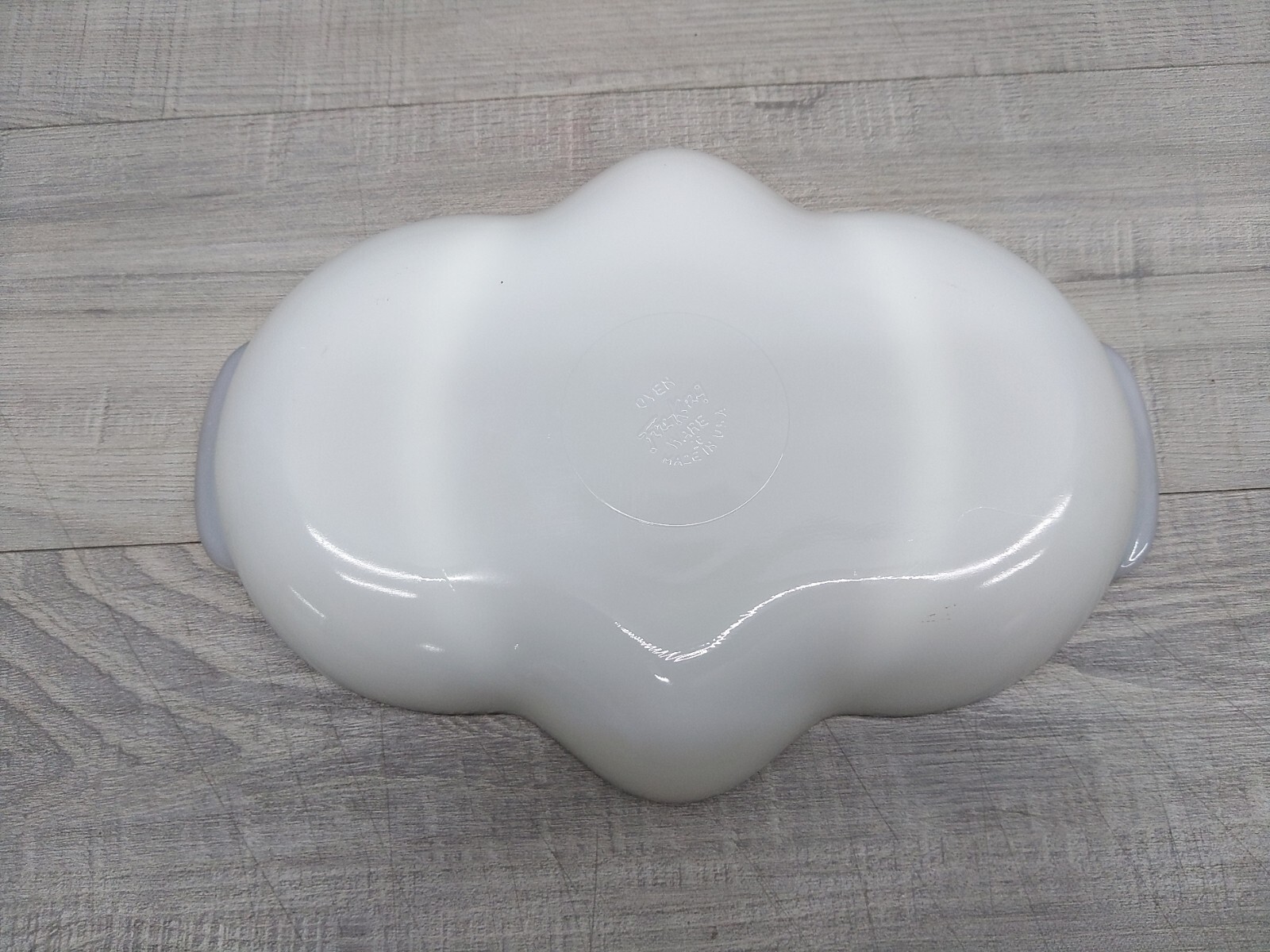 Fire King Relish, Divided Plate 11″ x 7 1/2″. Very Nice