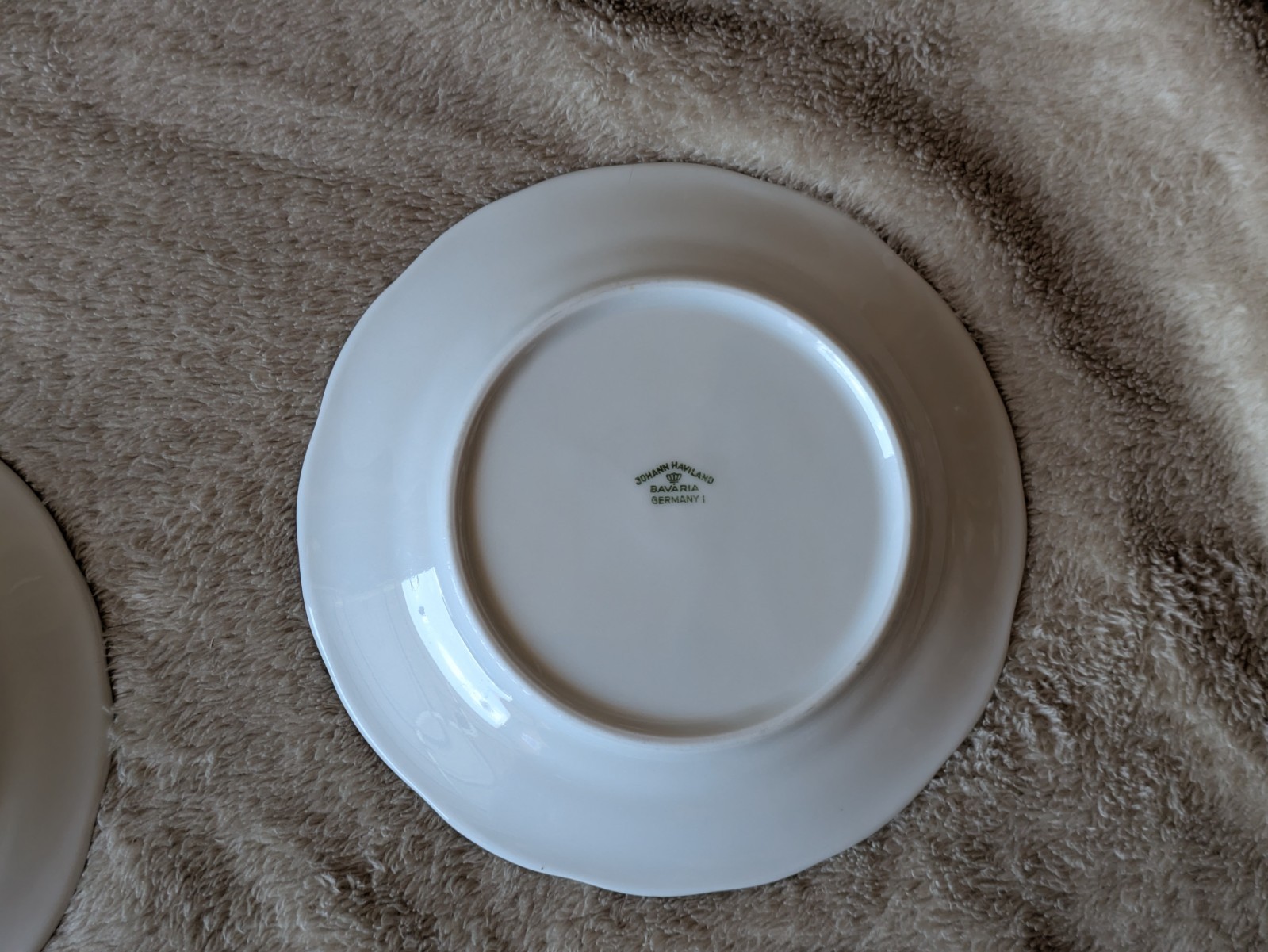 Johann Haviland Bavaria Germany Blue Garland 6.25″ Bread Butter Plate set of 8