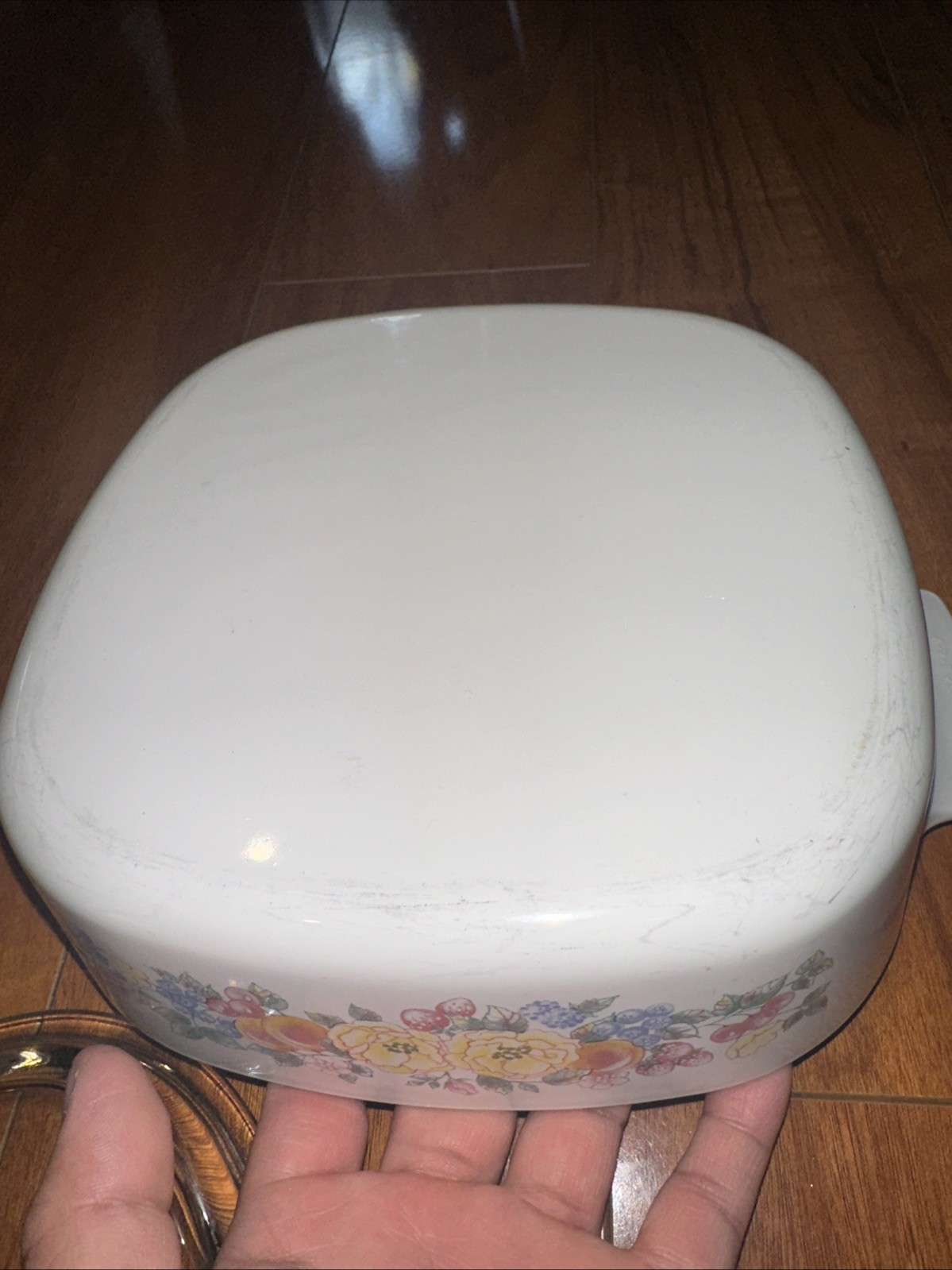 Rare Vintage Corning Ware Berrys 2 Casseroles A-2-B + A-1-B 1-2 Liters Lids Defe
