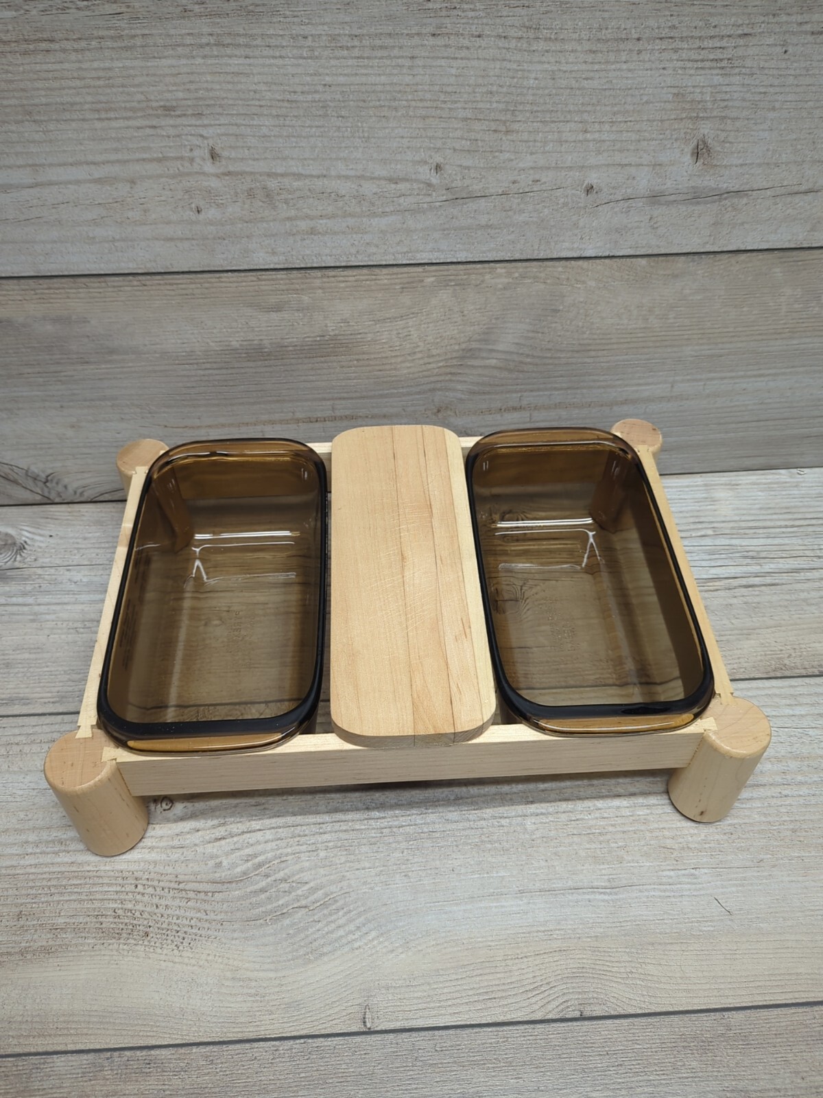 Beautiful Vintage MCM Corningware Pyrex Party Server II