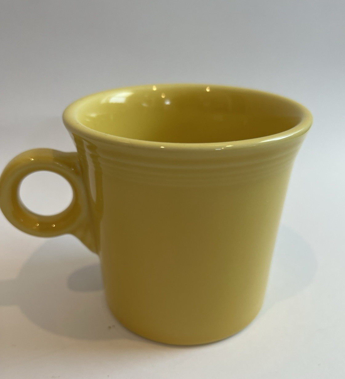Fiestaware Coffee Cup Tom & Jerry O-Ring Handle Mug Fiesta Ware Sunflower #320